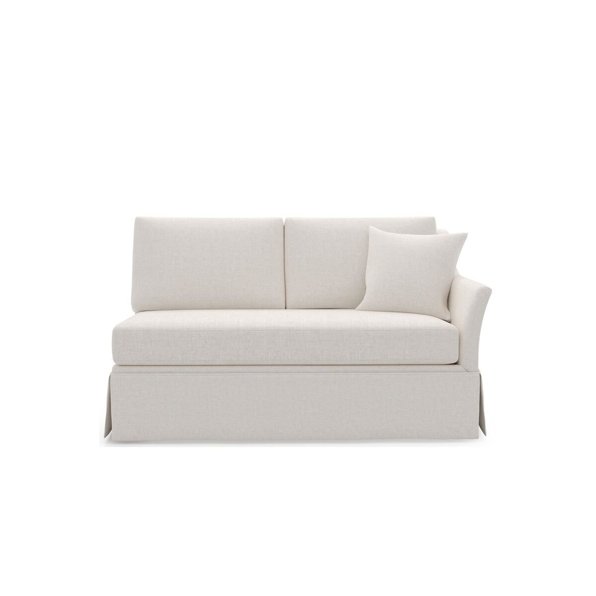 Madison Skirted Loveseat RAF - Special Order by Universal Furniture at ZIN Home