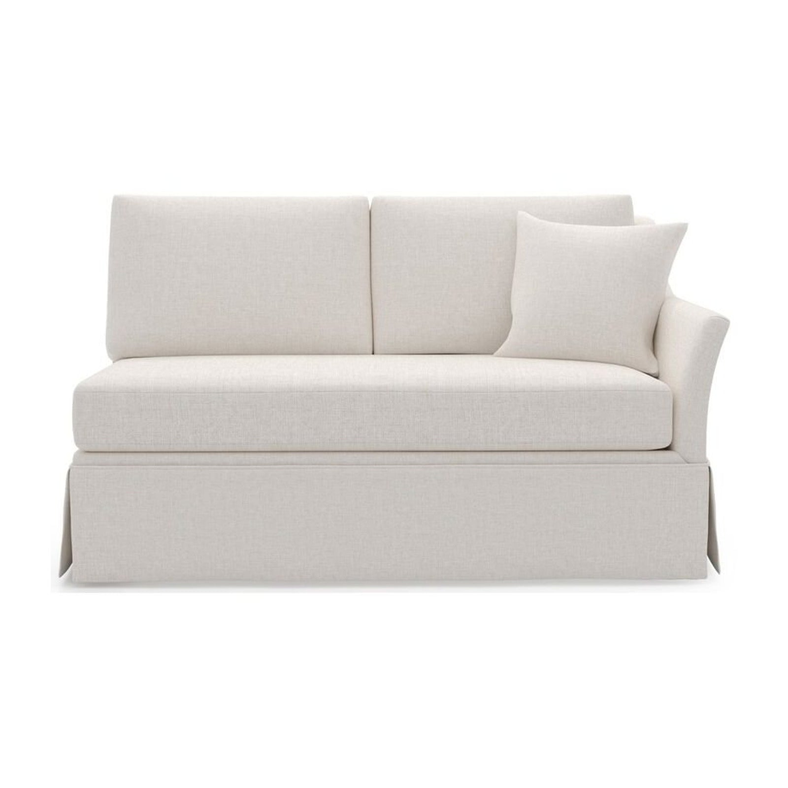 Madison Skirted Loveseat RAF - Special Order by Universal Furniture at ZIN Home