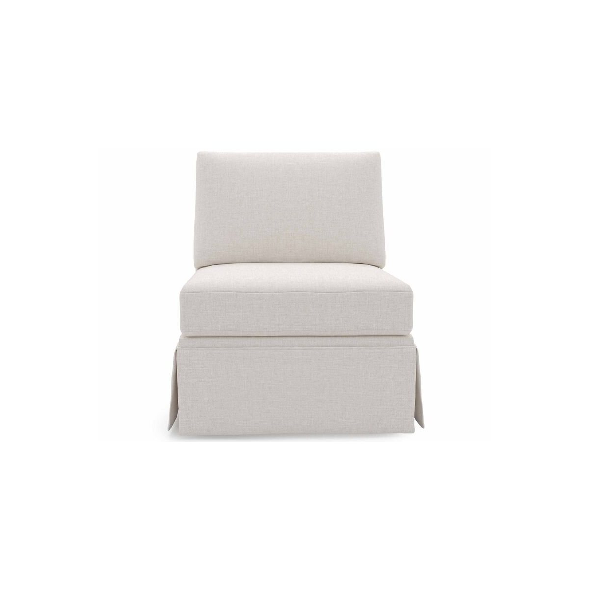 Madison Skirted Armless Chair - Special Order by Universal Furniture at ZIN Home