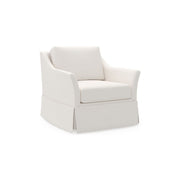Madison Skirted Swivel Chair - Special Order by Universal Furniture at ZIN Home