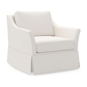 Madison Skirted Swivel Chair - Special Order by Universal Furniture at ZIN Home