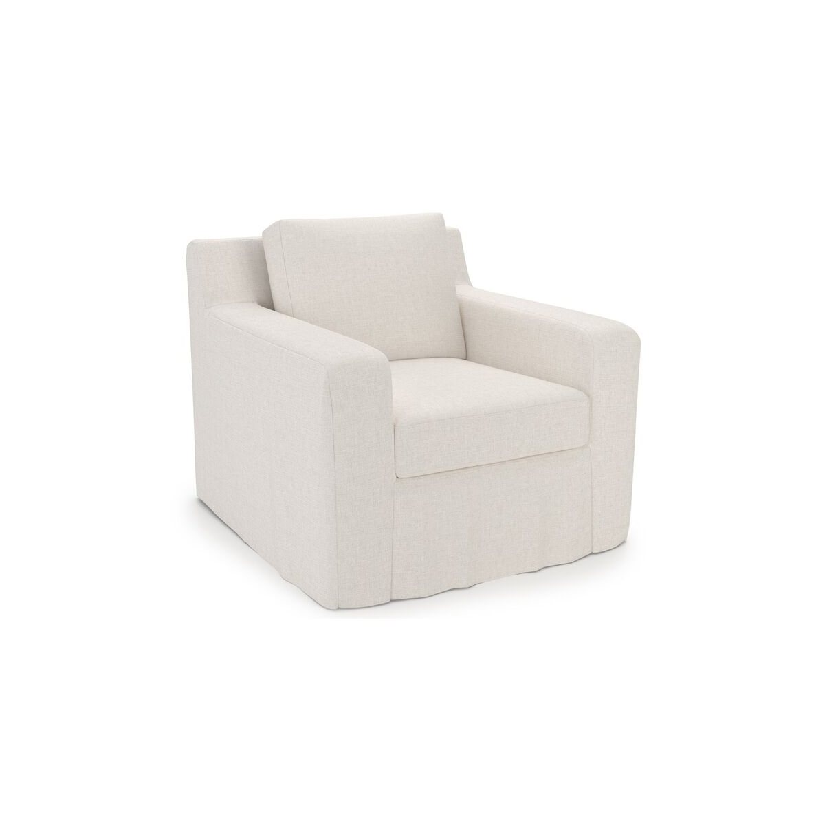 Ryman Slipcover Swivel Chair - Special Order by Universal Furniture at ZIN Home