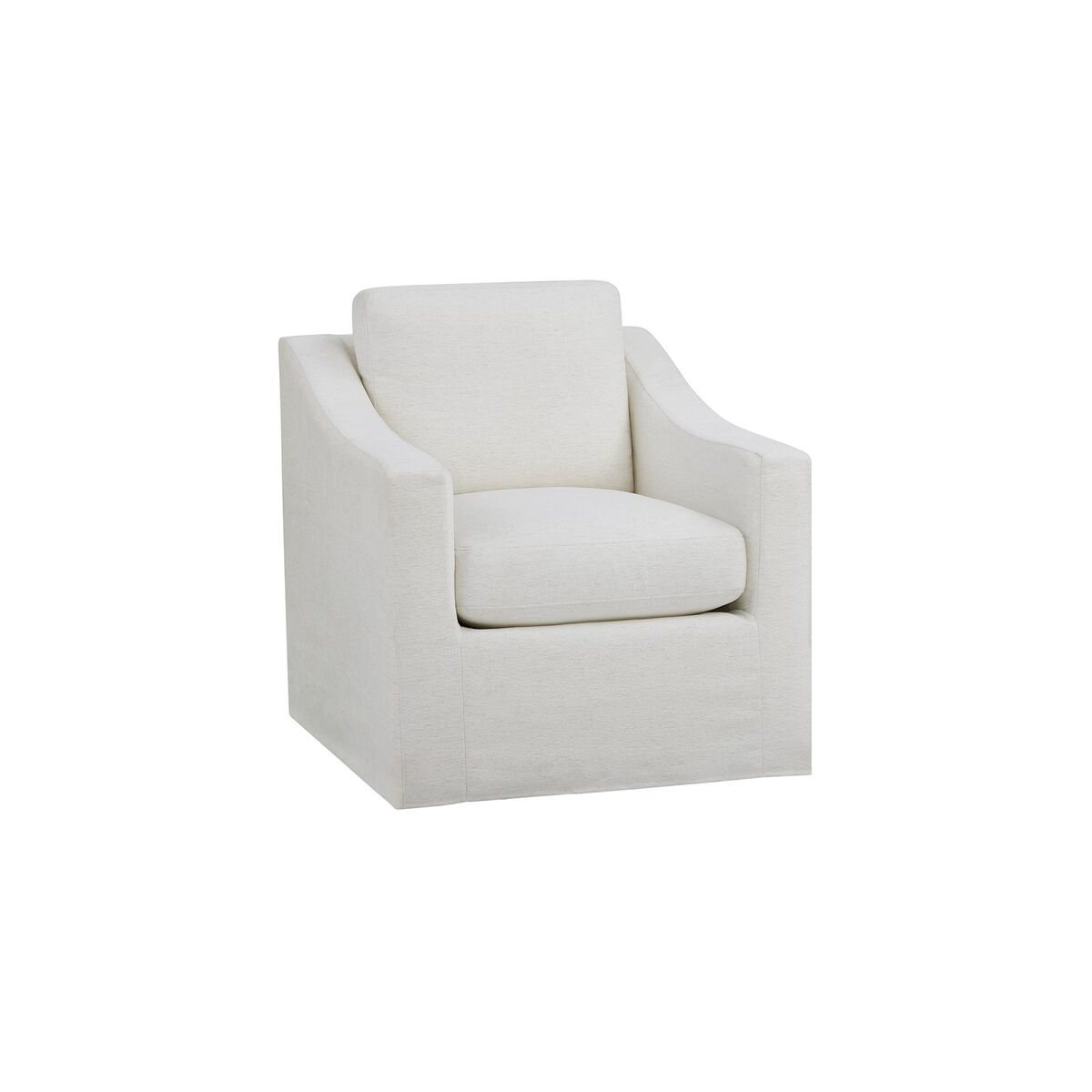 Augustine Slipcover Swivel Glider by Universal Furniture at ZIN Home