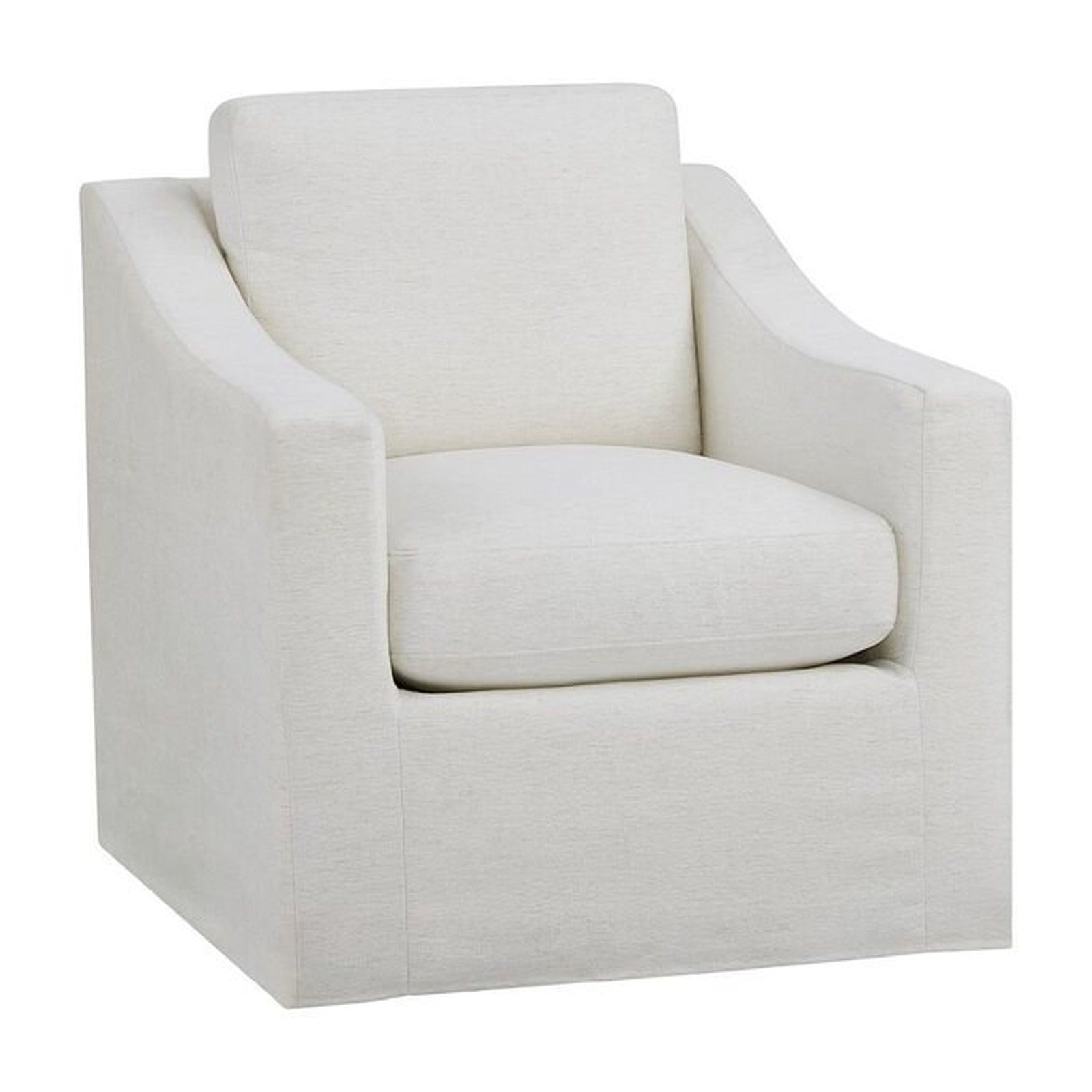 Augustine Slipcover Swivel Glider by Universal Furniture at ZIN Home