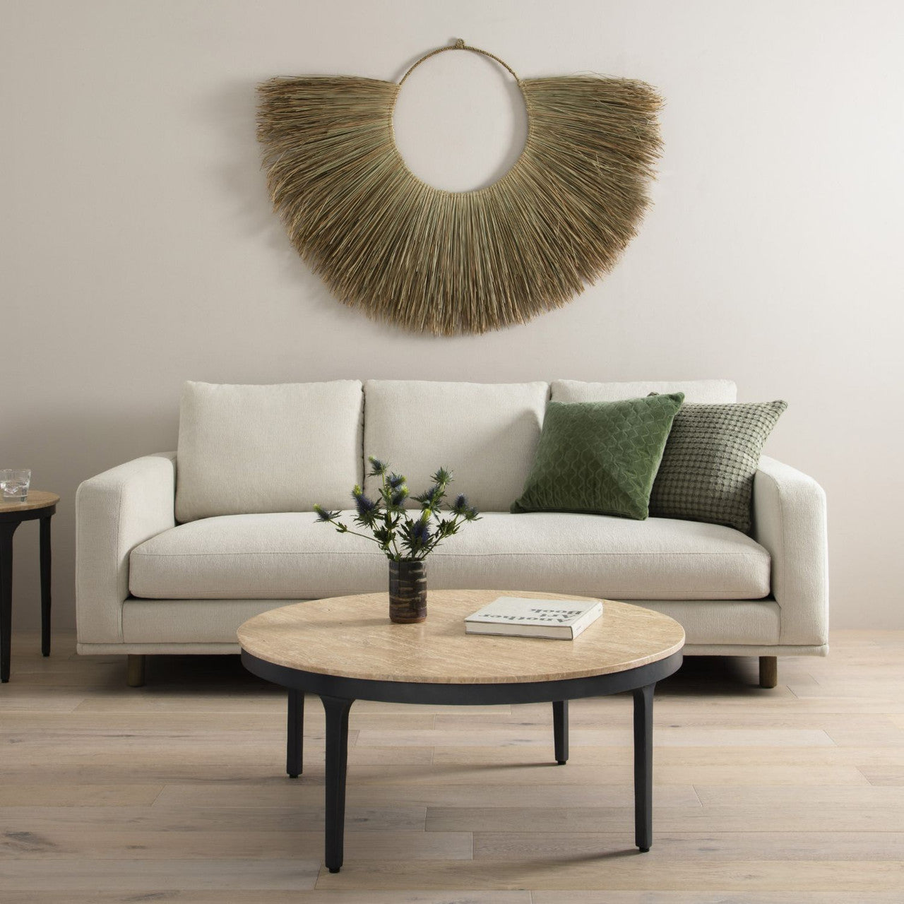 Dom Bonnell Ivory Sofa