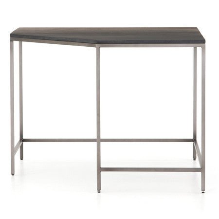 Fulton Trey Black Industrial Modular Corner Desk 41"