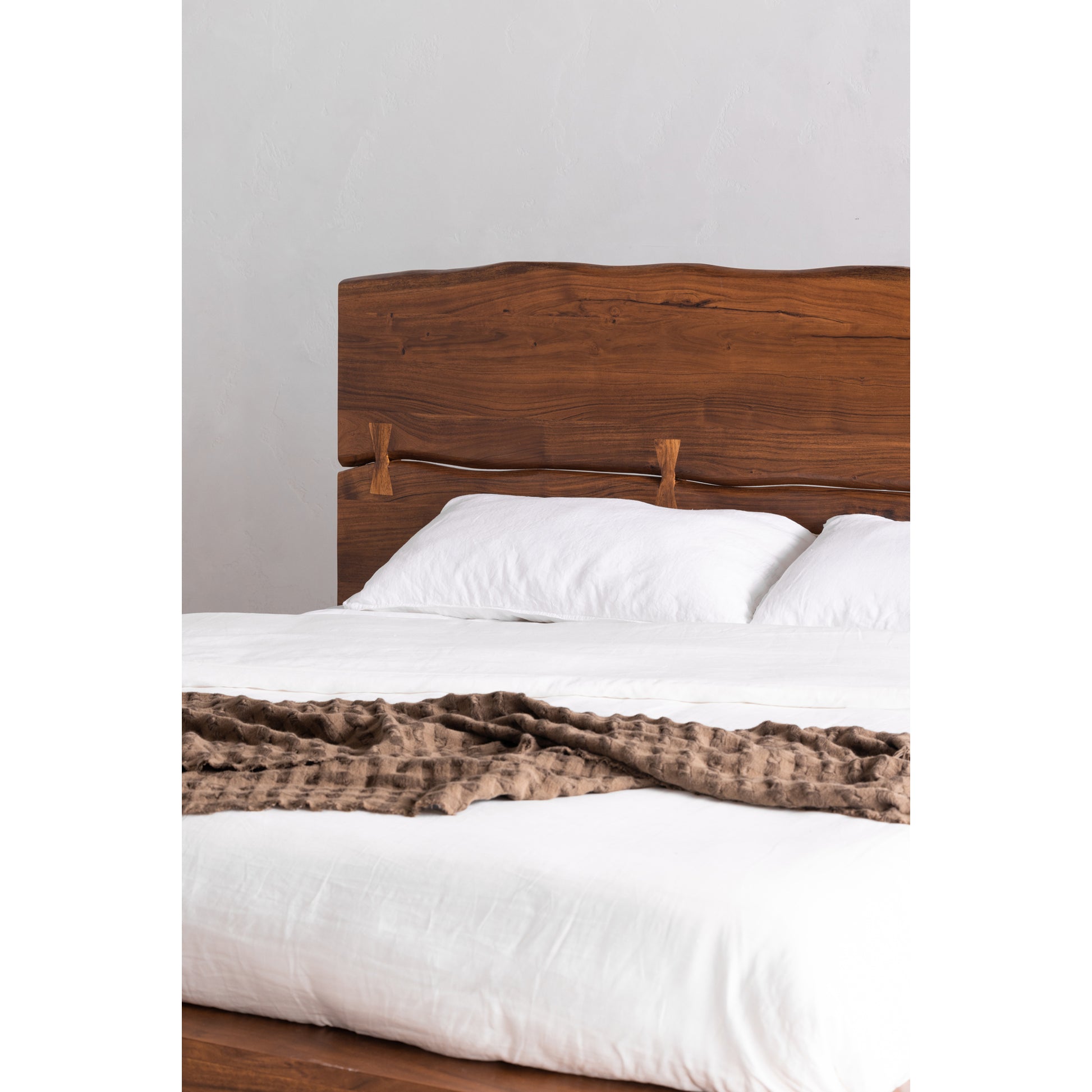 Madagascar King Platform Bed Brown by Moe's Home Collection - view 3