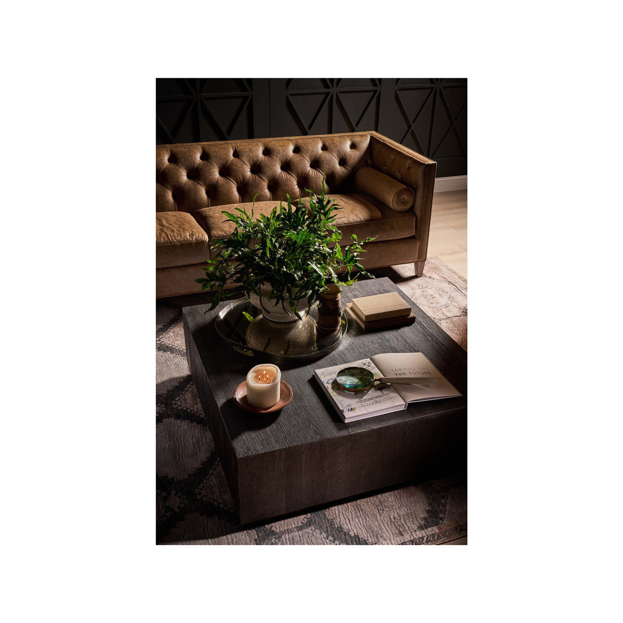 Obsidian Square Cocktail Table