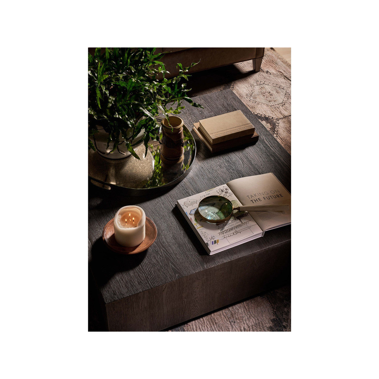 Obsidian Square Cocktail Table