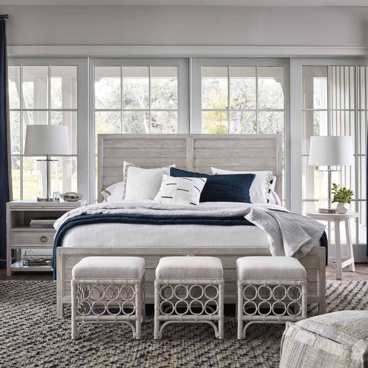 Getaway Rattan Stool