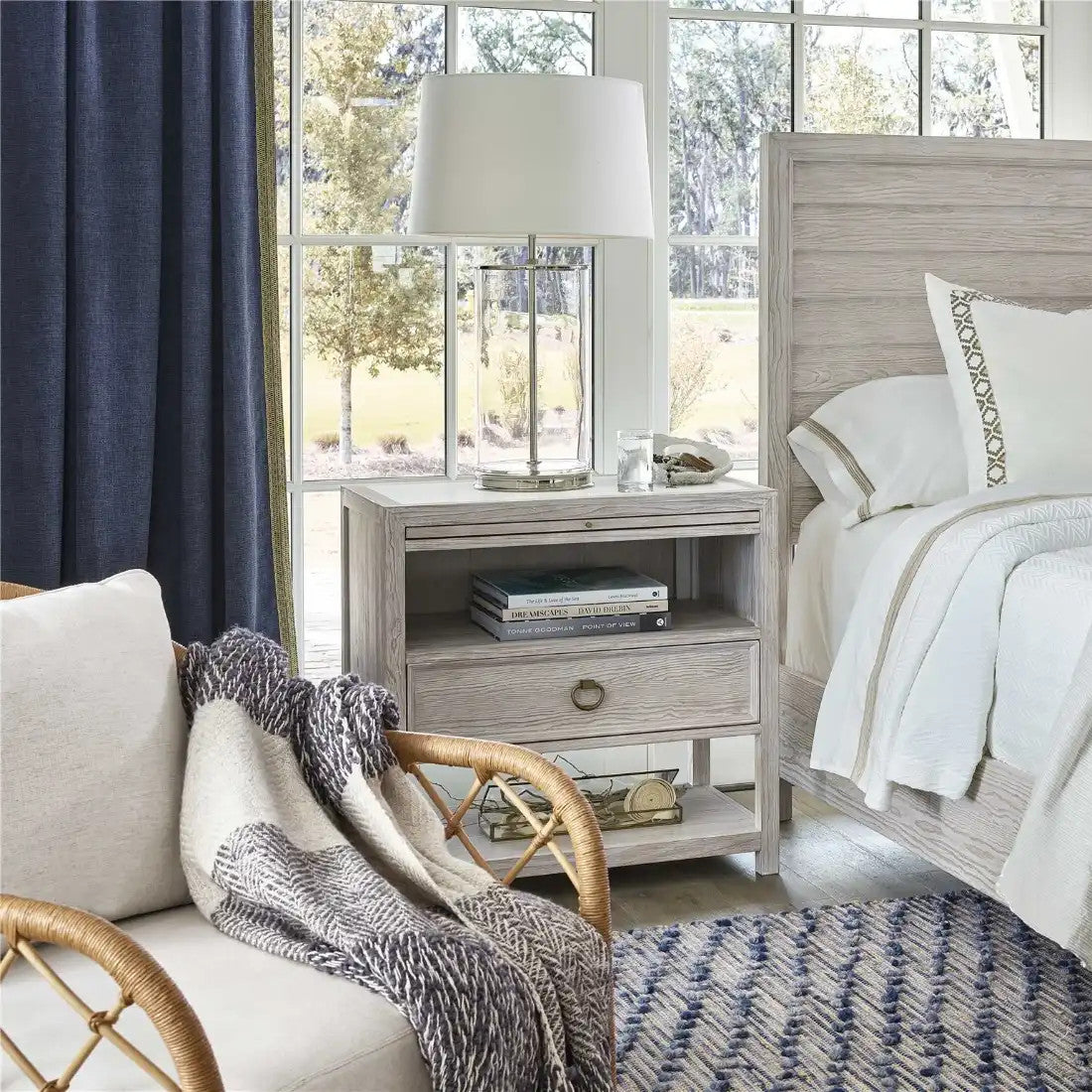 Universal Getaway Coastal Living Home Collection Getaway Nightstand