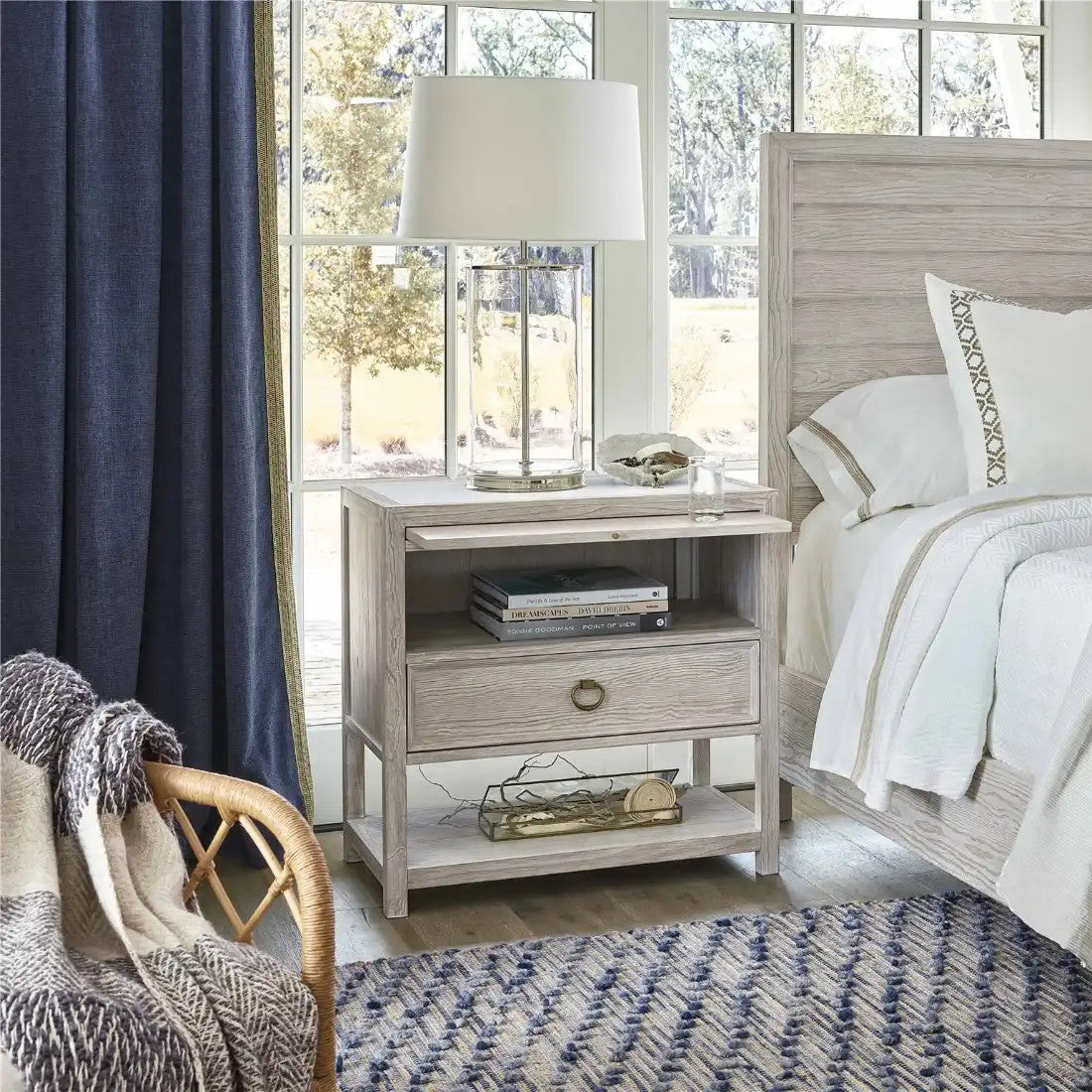 Universal Getaway Coastal Living Home Collection Getaway Nightstand