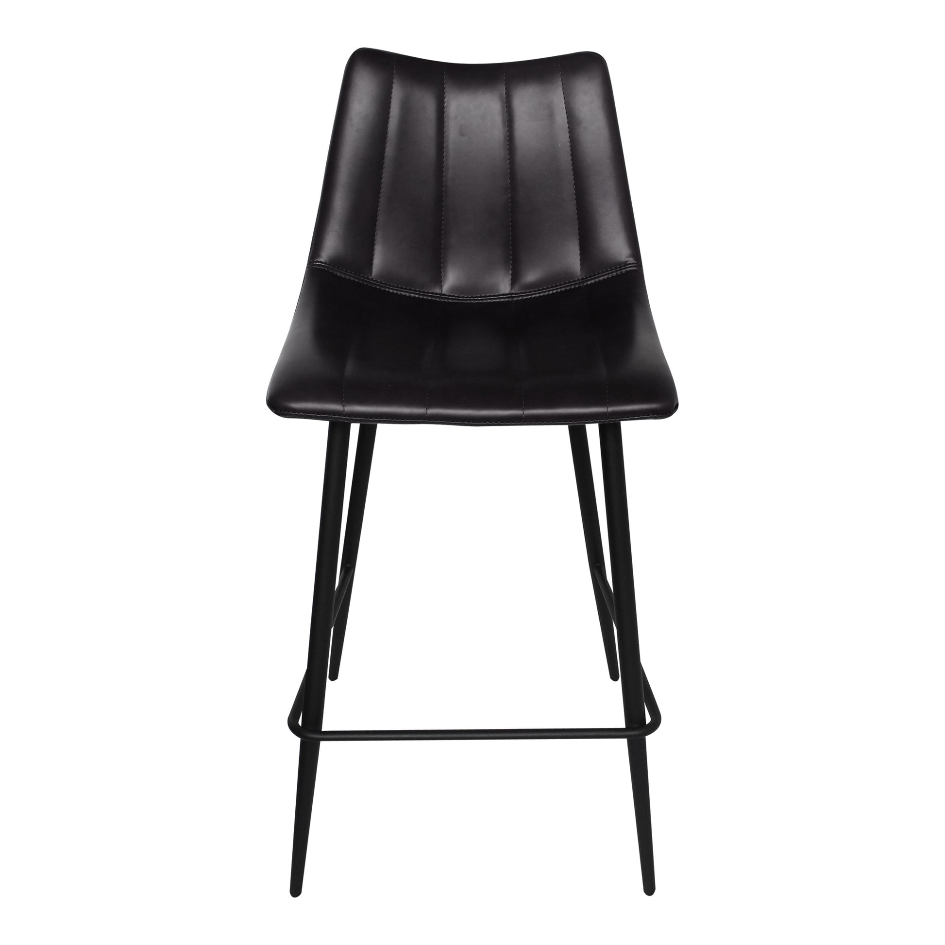 Alibi Counter Stool Matte Black - Set Of Two by Moe's Home Collection - view 4