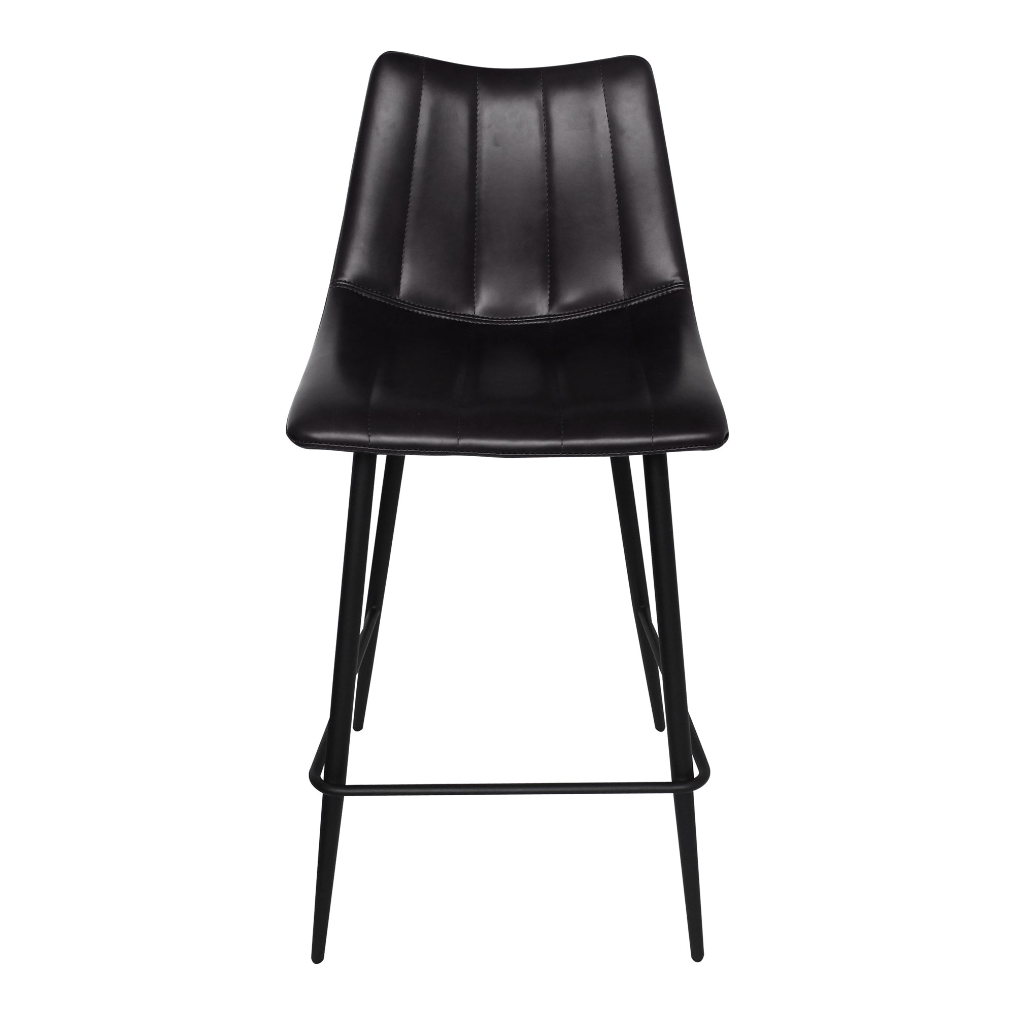 Alibi Counter Stool Matte Black - Set Of Two by Moe's Home Collection - view 4