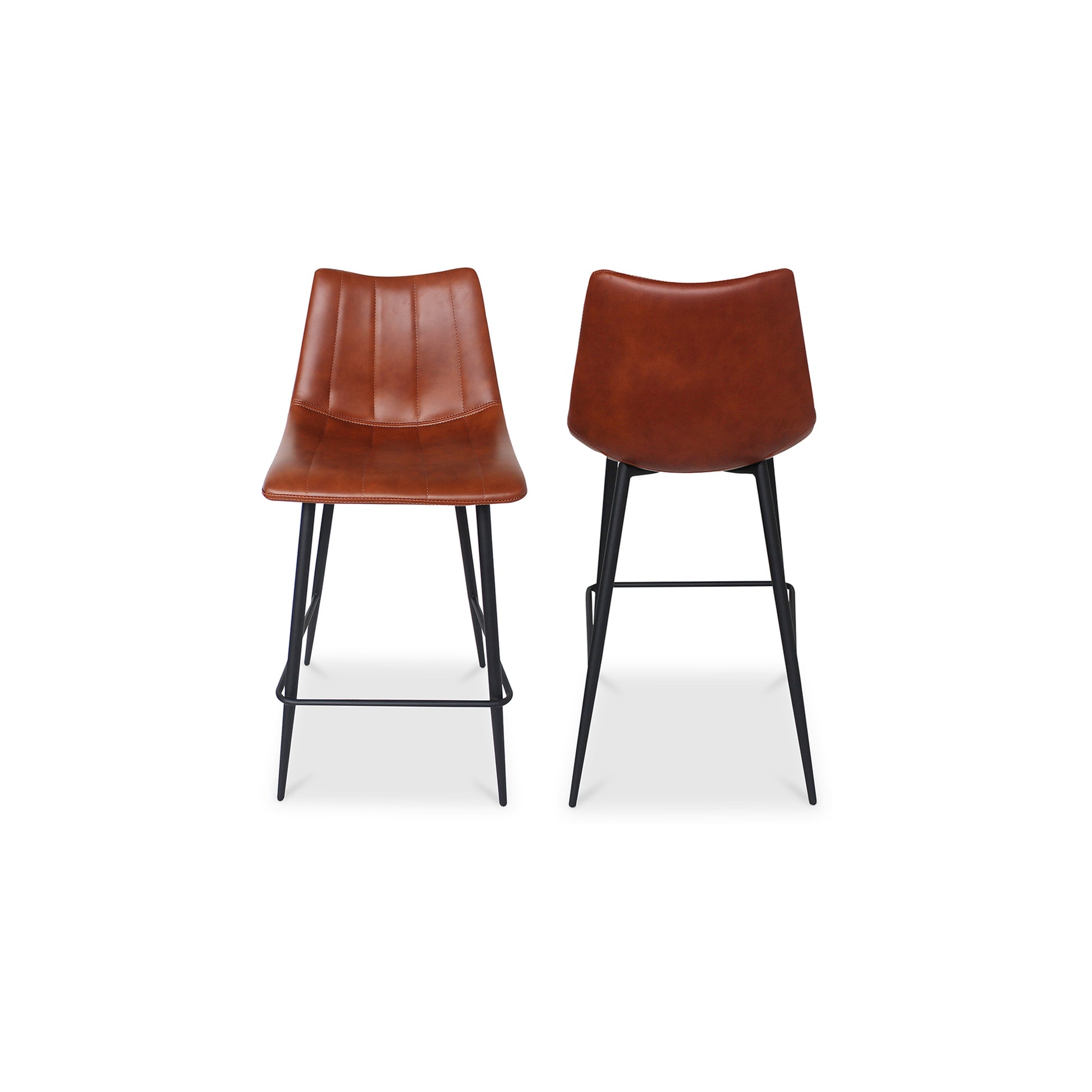 Alibi Counter Stool Brown - Set Of Two by Moe's Home Collection - view 3