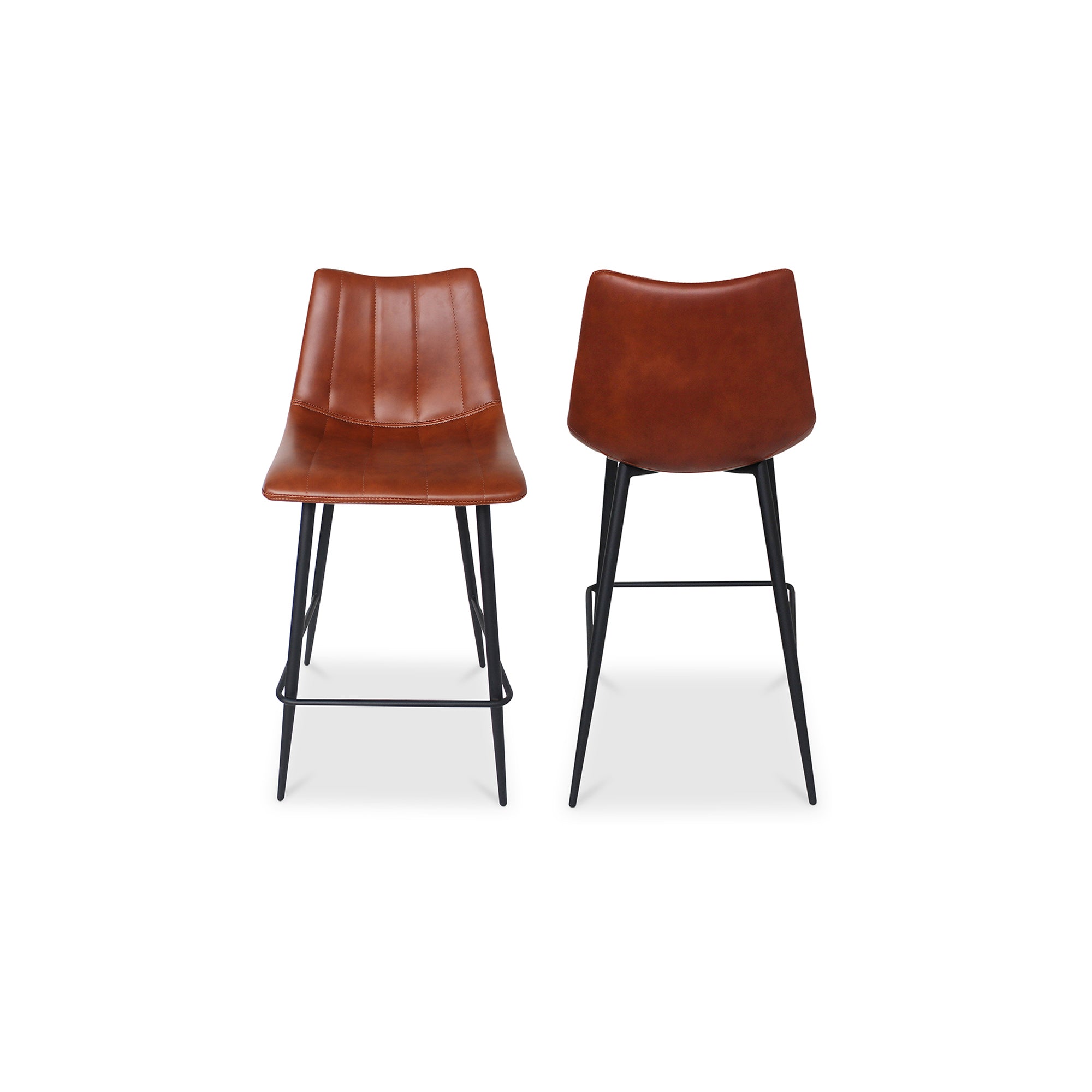 Alibi Counter Stool Brown - Set Of Two by Moe's Home Collection - view 3