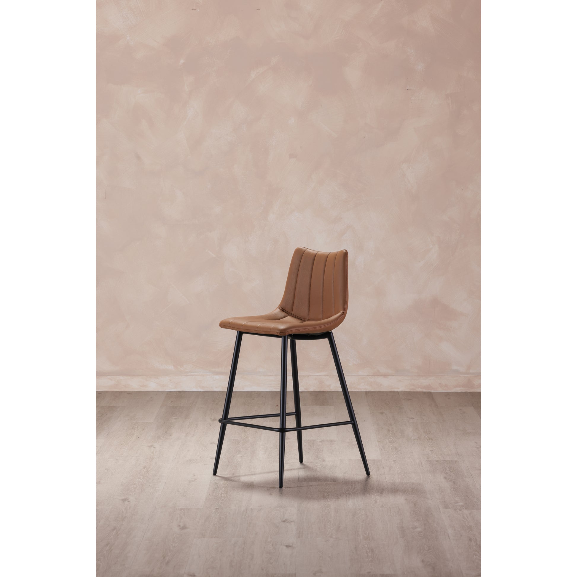 Alibi Counter Stool Tan - Set Of Two by Moe's Home Collection - view 9