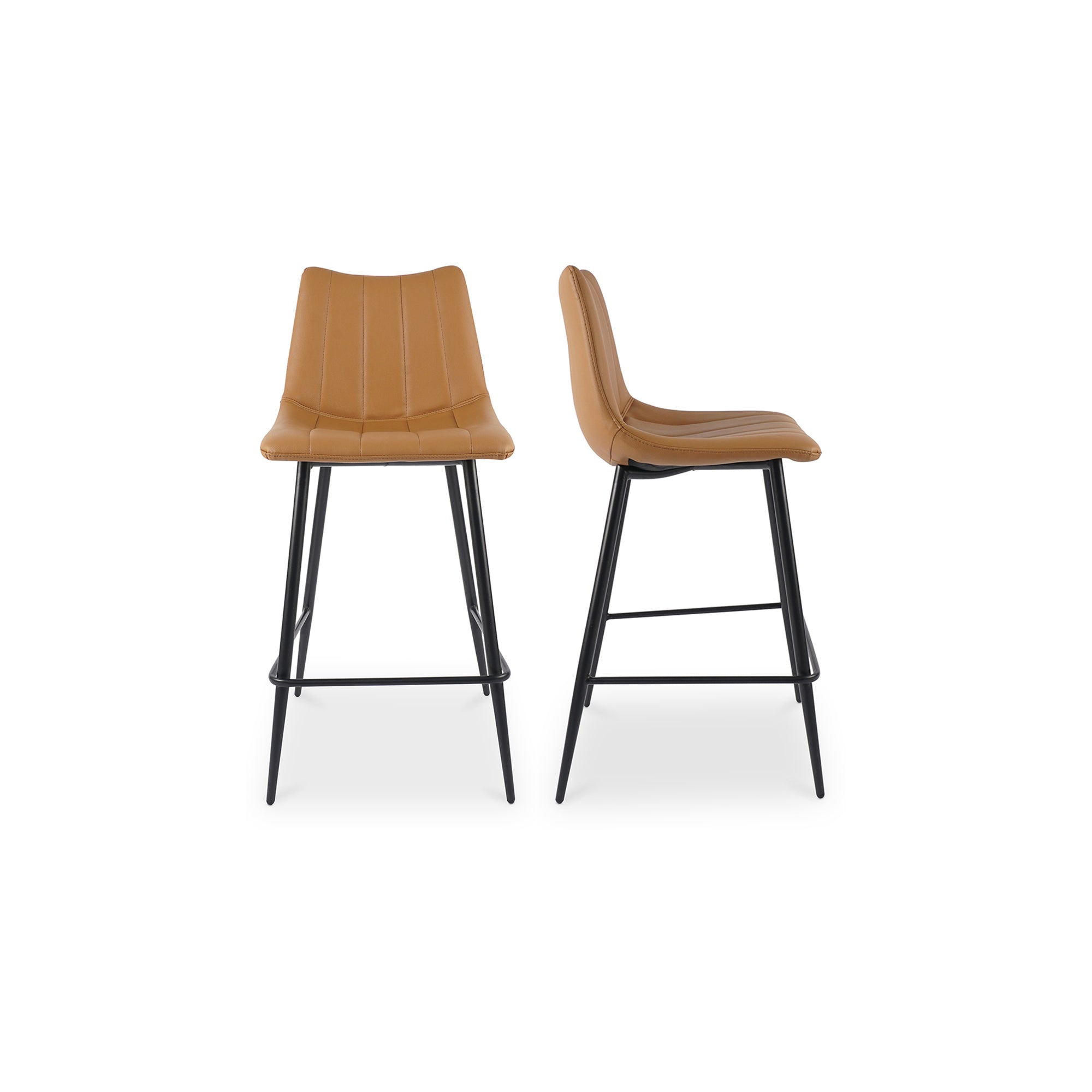 Alibi Counter Stool Tan - Set Of Two by Moe's Home Collection
