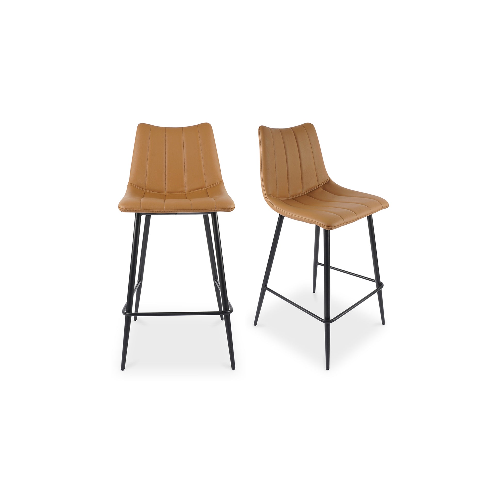 Alibi Counter Stool Tan - Set Of Two by Moe's Home Collection - view 2