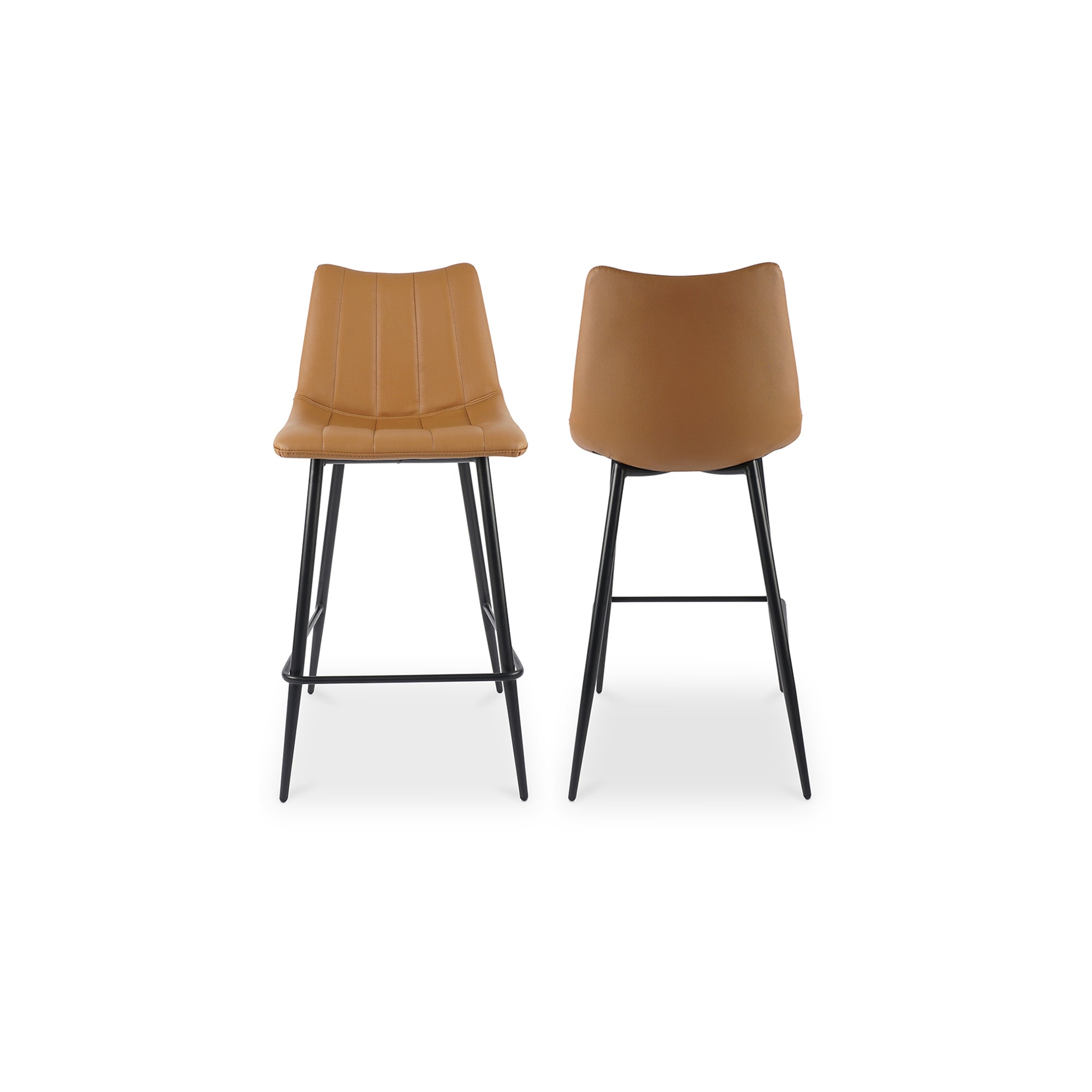 Alibi Counter Stool Tan - Set Of Two by Moe's Home Collection - view 3