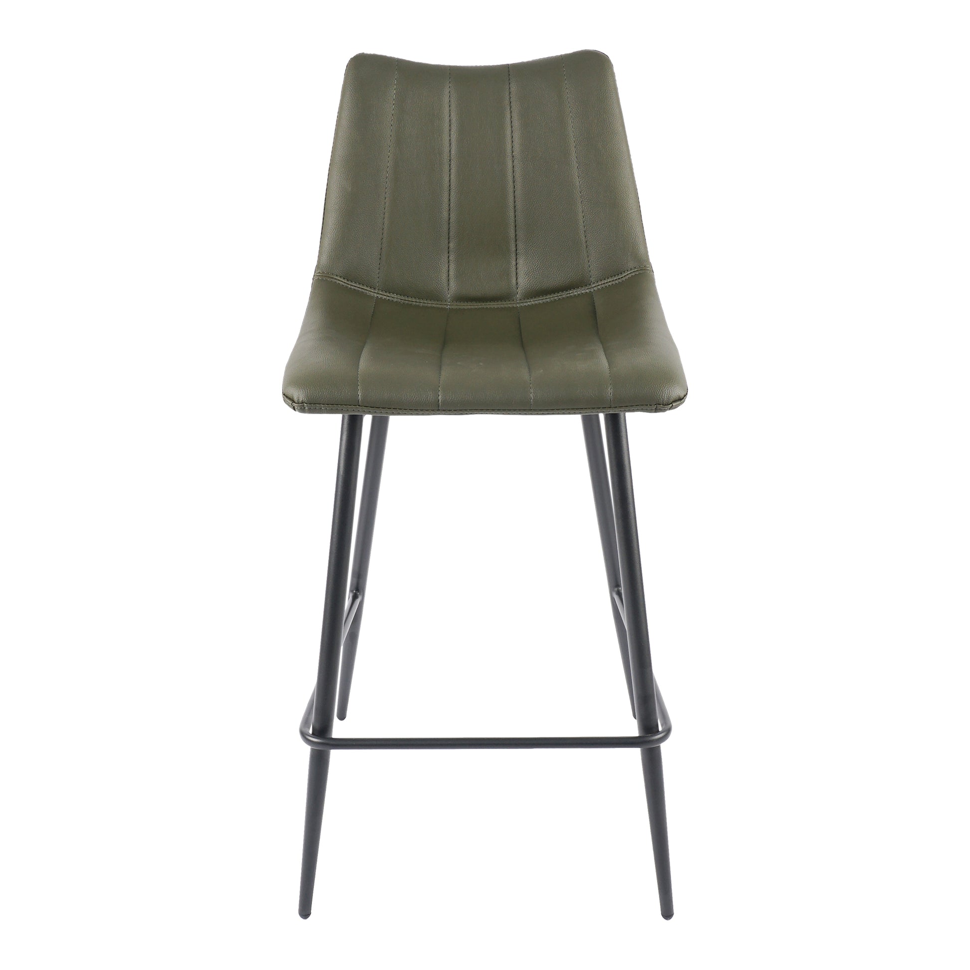 Alibi Counter Stool Dark Green - Set Of Two by Moe's Home Collection - view 4