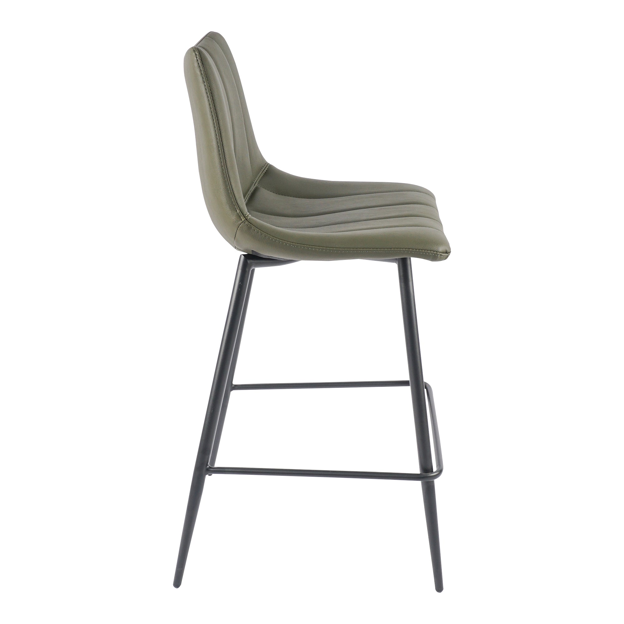 Alibi Counter Stool Dark Green - Set Of Two by Moe's Home Collection - view 6