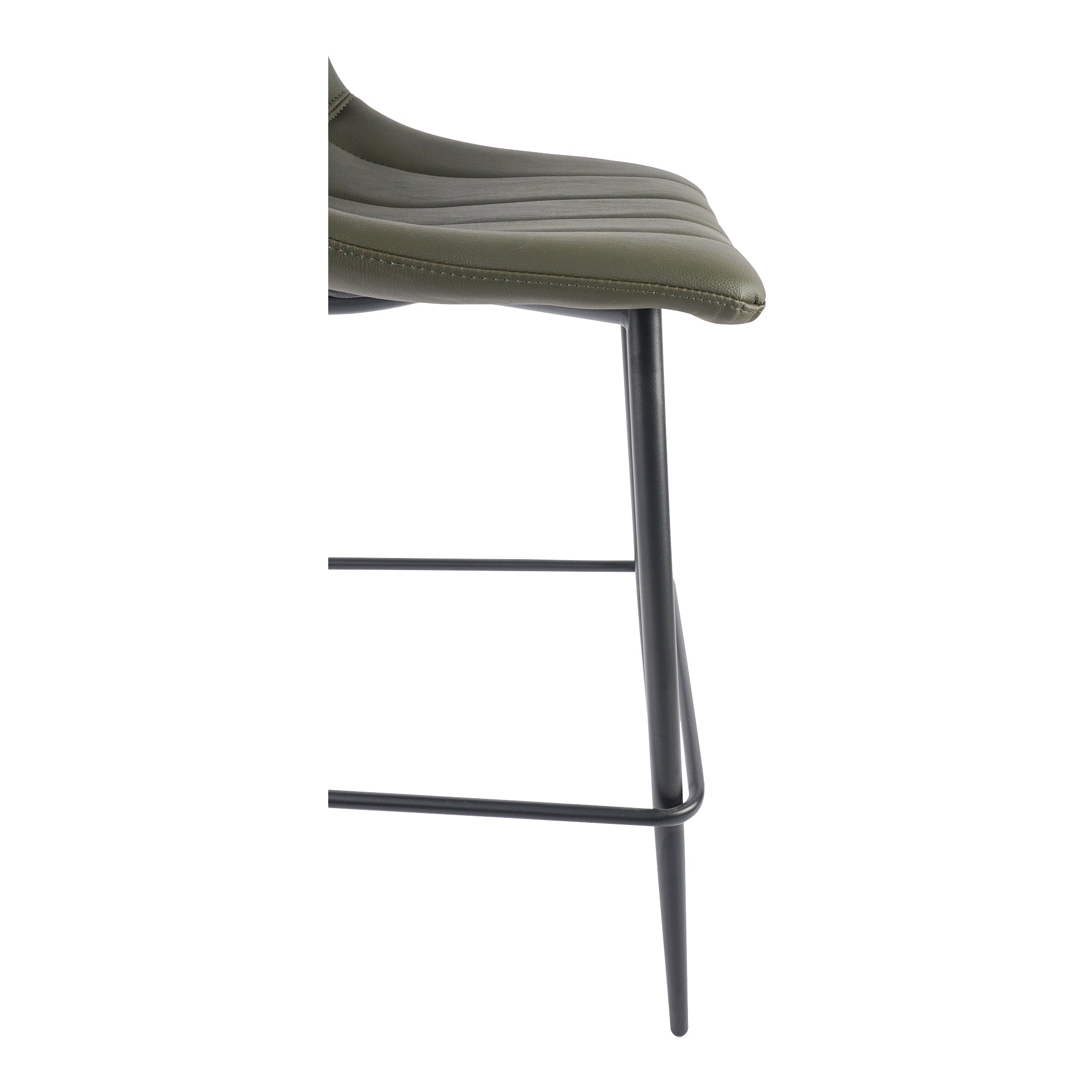 Alibi Counter Stool Dark Green - Set Of Two by Moe's Home Collection - view 9