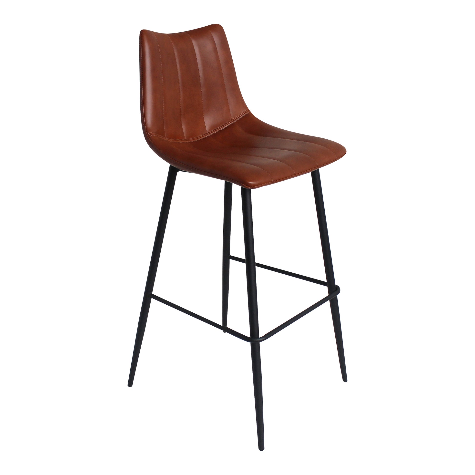 Alibi Bar Stool Brown - Set Of Two by Moe's Home Collection - view 5