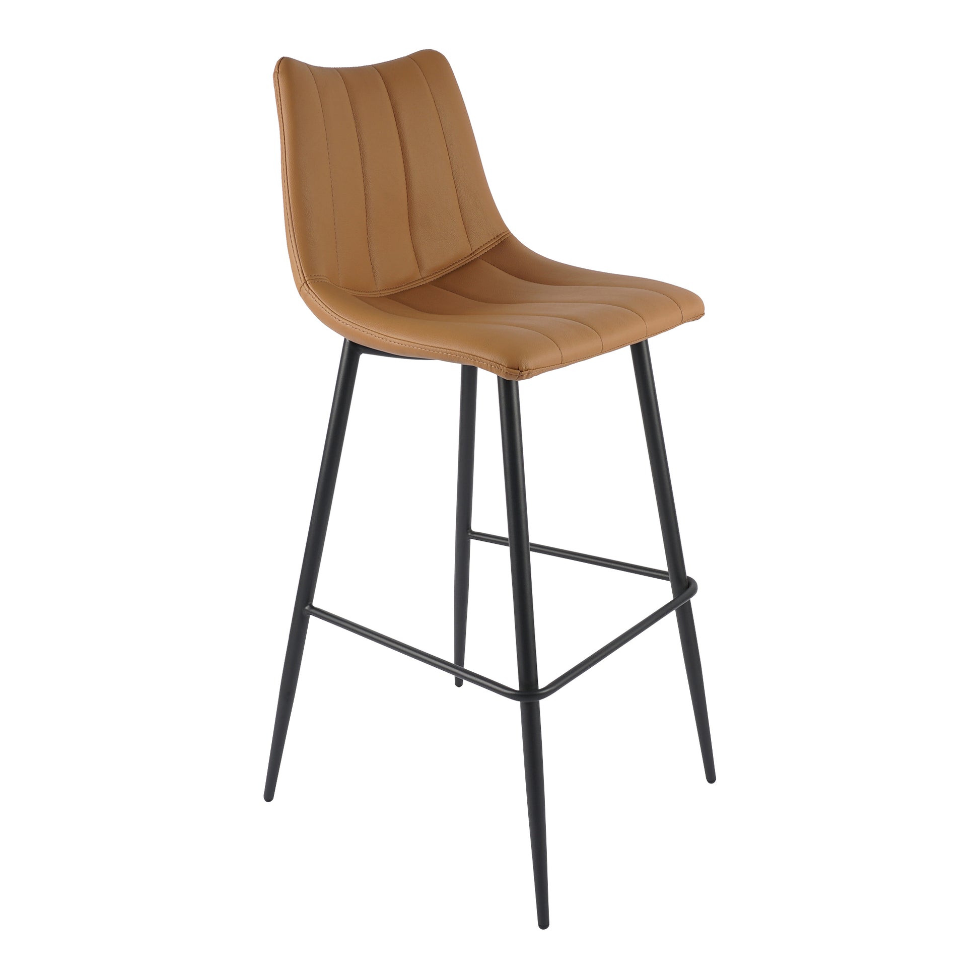 Alibi Bar Stool Tan - Set Of Two by Moe's Home Collection - view 4