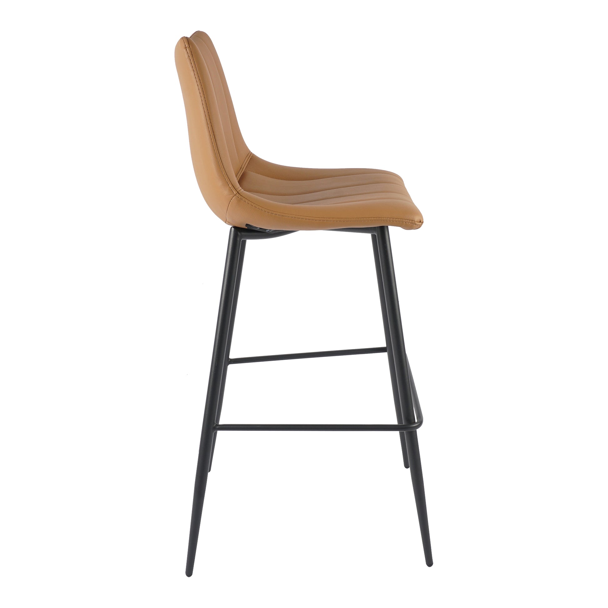 Alibi Bar Stool Tan - Set Of Two by Moe's Home Collection - view 5