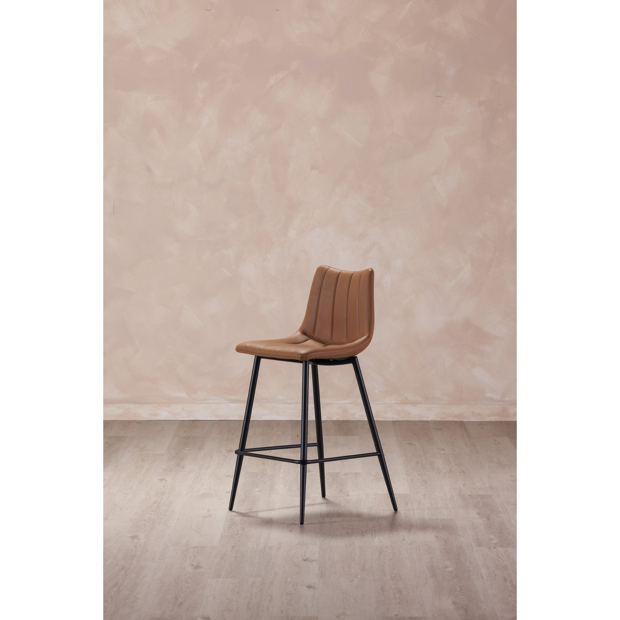 Alibi Bar Stool Tan - Set Of Two by Moe's Home Collection - view 8
