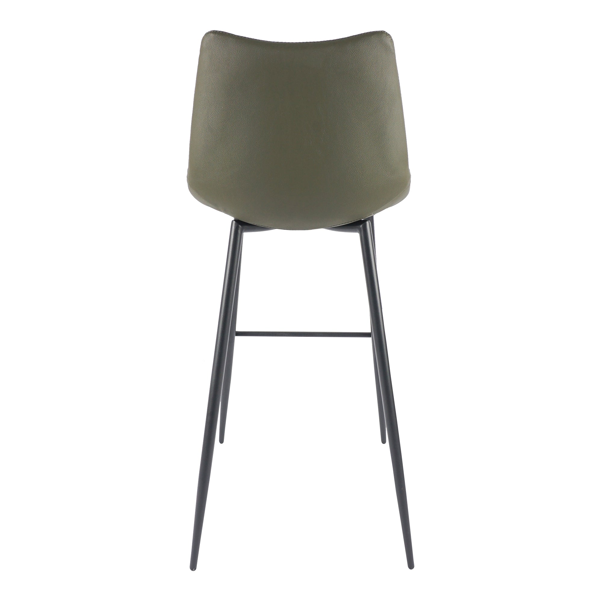 Alibi Bar Stool Dark Green - Set Of Two by Moe's Home Collection - view 6