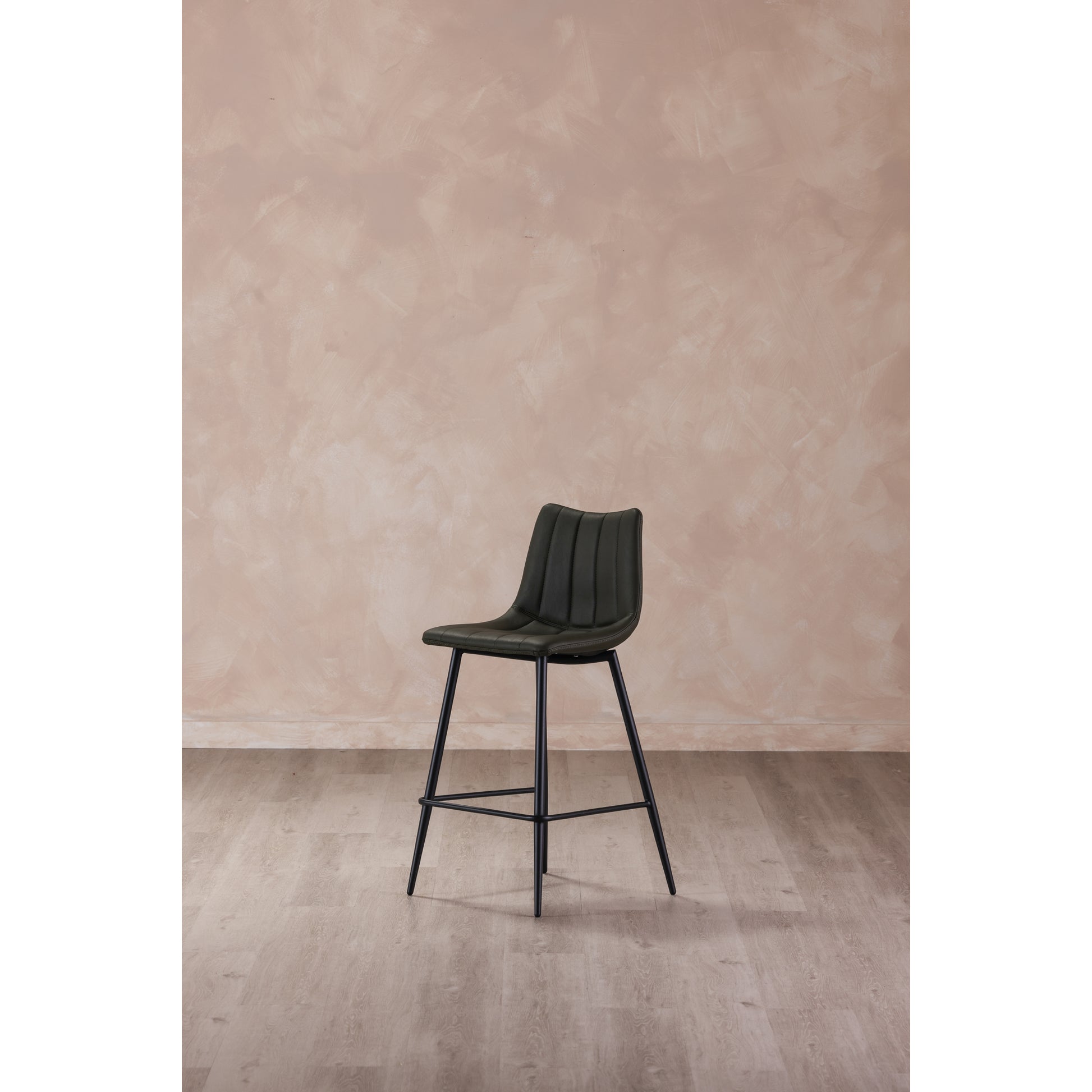 Alibi Bar Stool Dark Green - Set Of Two by Moe's Home Collection - view 8