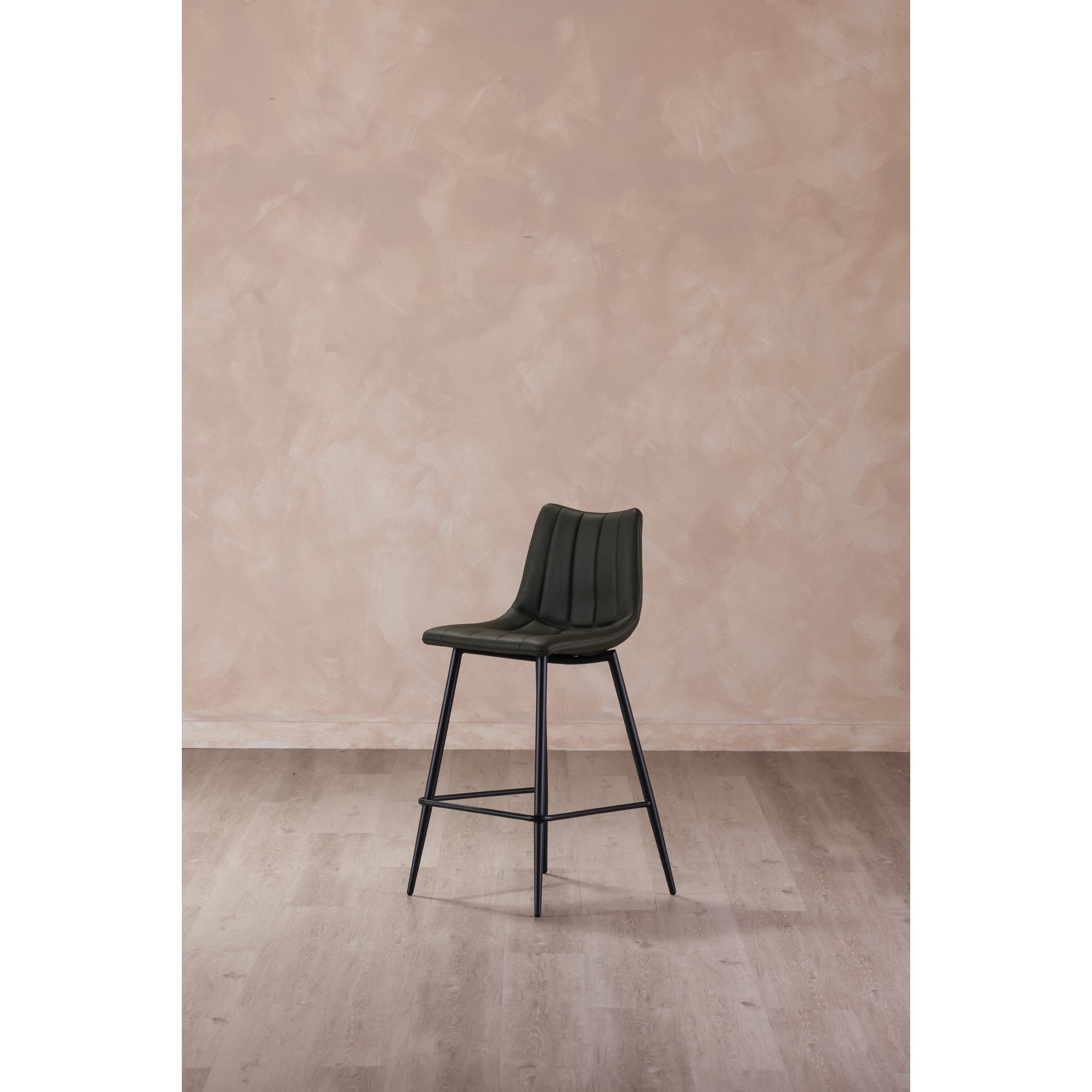 Alibi Bar Stool Dark Green - Set Of Two by Moe's Home Collection - view 8