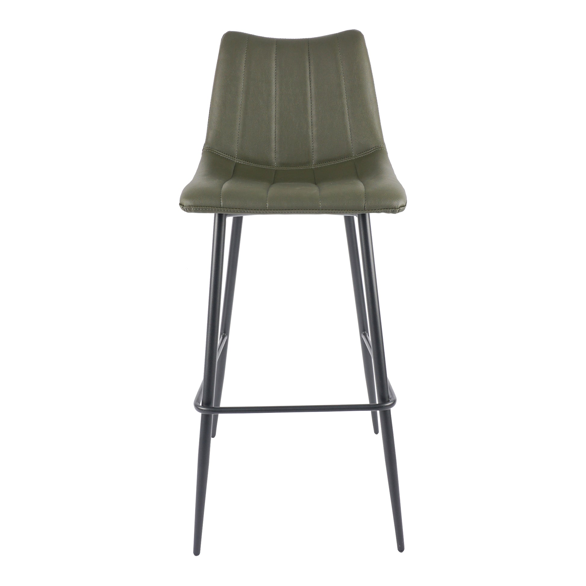 Alibi Bar Stool Dark Green - Set Of Two by Moe's Home Collection - view 3