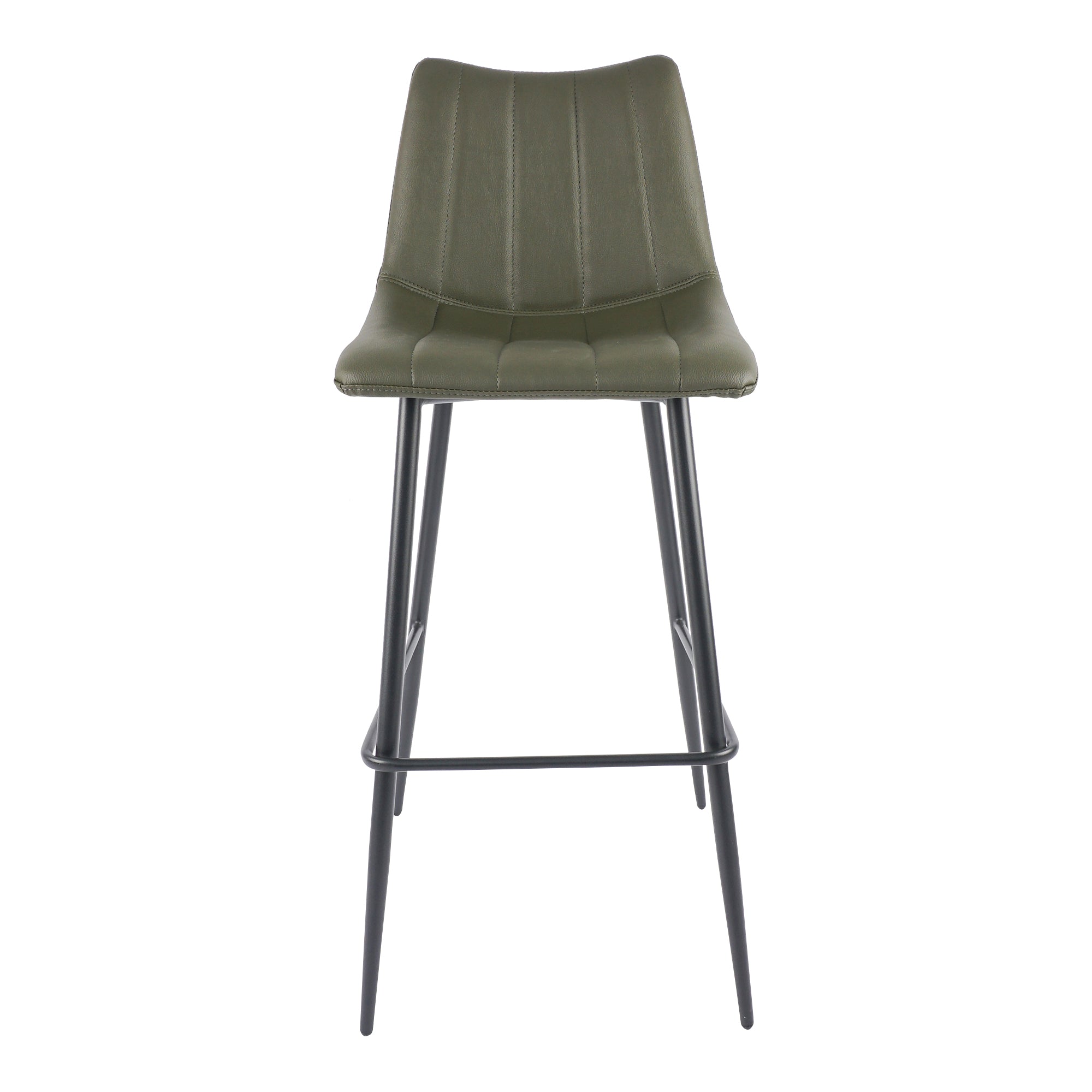 Alibi Bar Stool Dark Green - Set Of Two by Moe's Home Collection - view 3