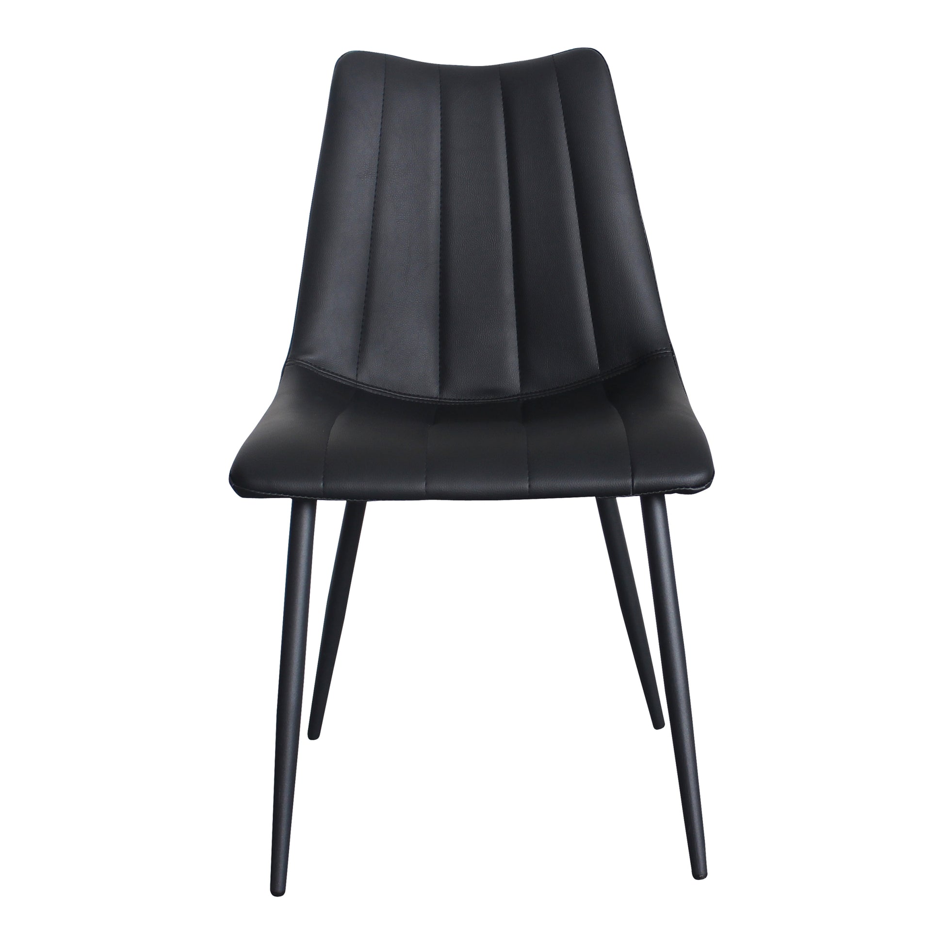 Alibi Dining Chair Matte Black - Set Of Two by Moe's Home Collection - view 3