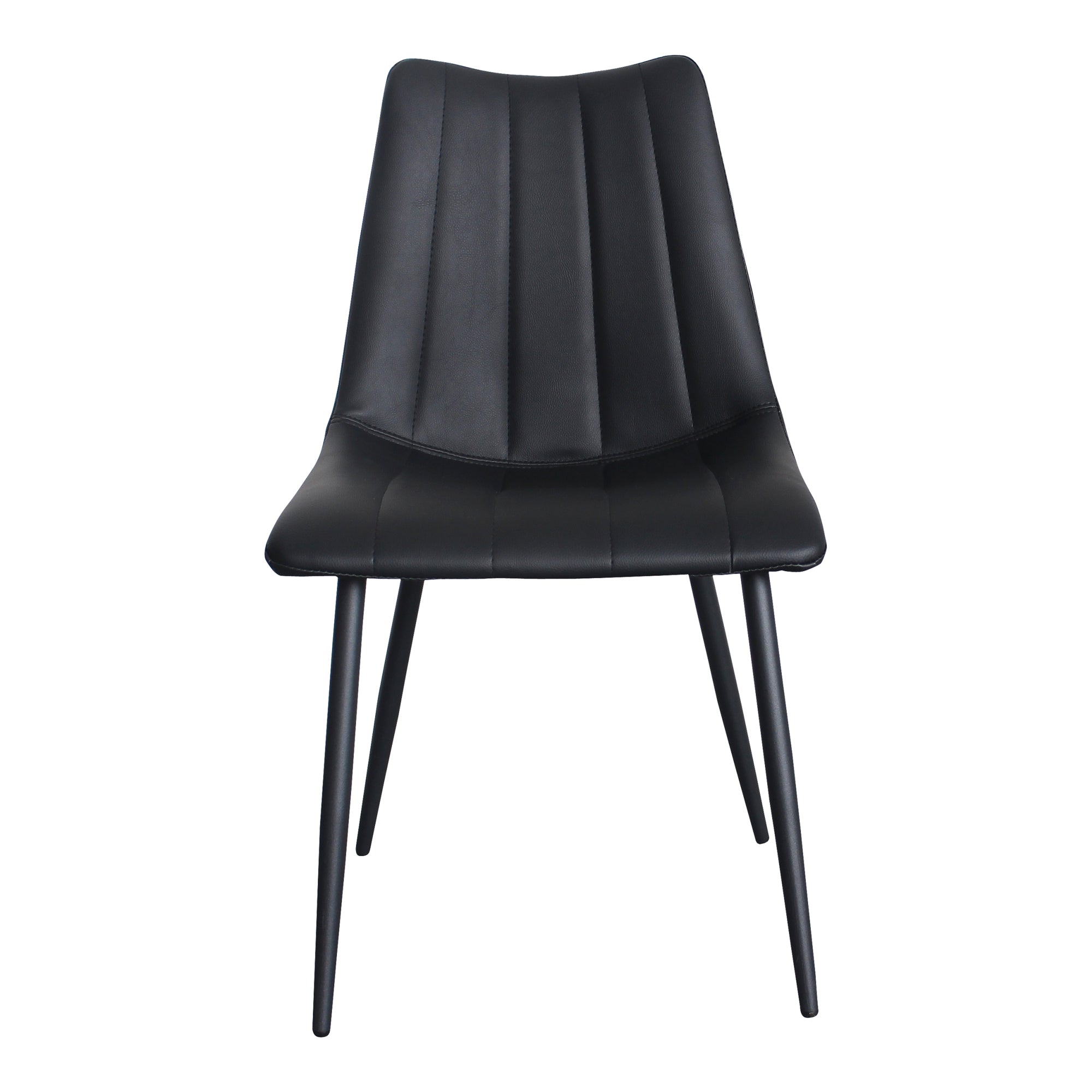 Alibi Dining Chair Matte Black - Set Of Two by Moe's Home Collection - view 3
