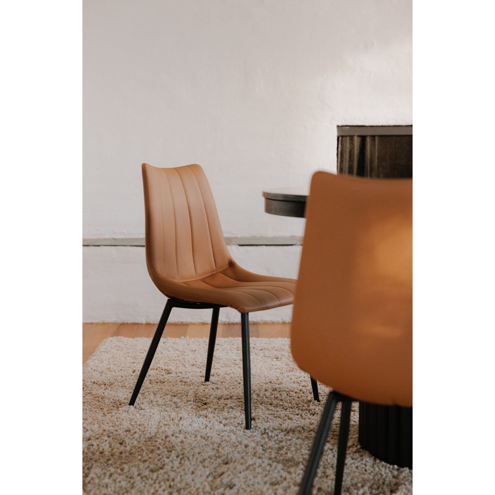Alibi Dining Chair Tan - Set Of Two by Moe's Home Collection - view 9