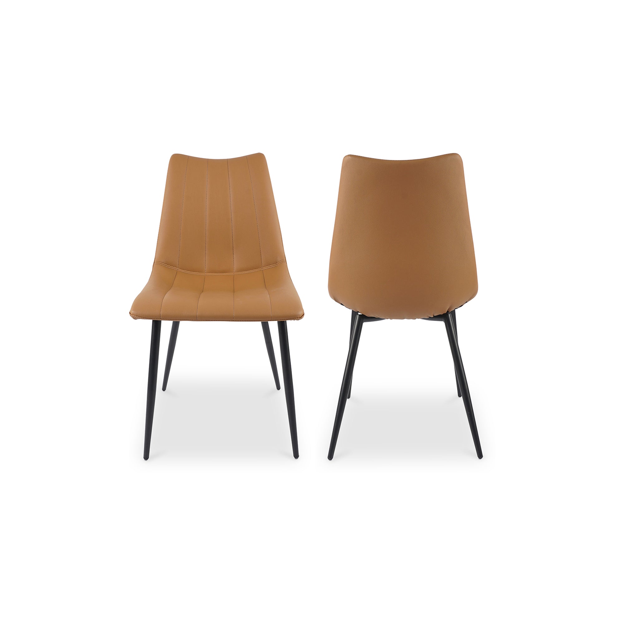 Alibi Dining Chair Tan - Set Of Two by Moe's Home Collection - view 2