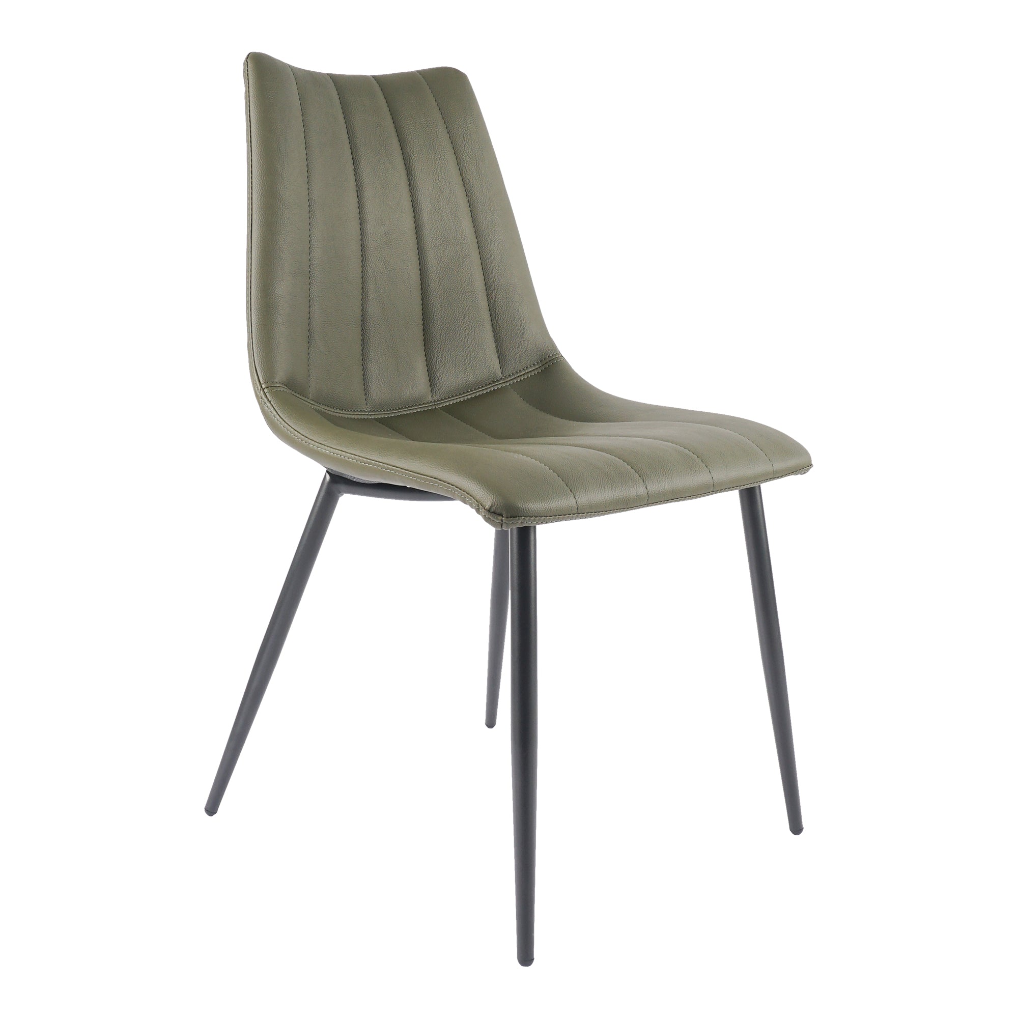 Alibi Dining Chair Dark Green - Set Of Two by Moe's Home Collection - view 4