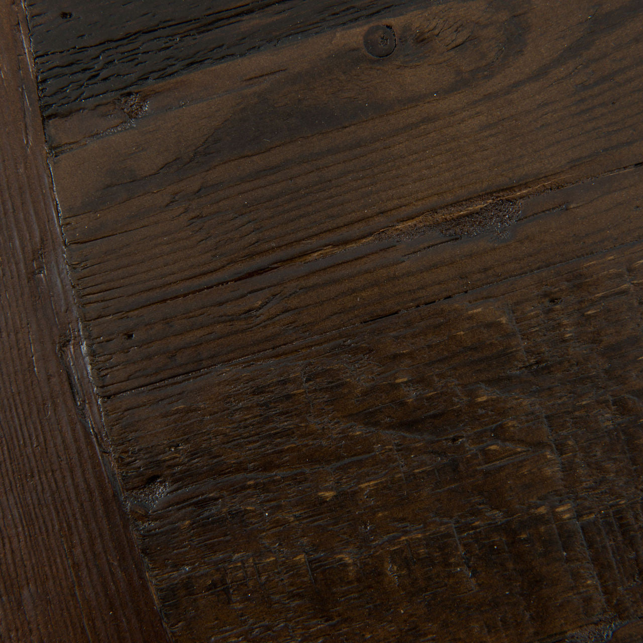 Weathered Umber Reclaimed Wood 60" Round Pedestal Dining Table sale