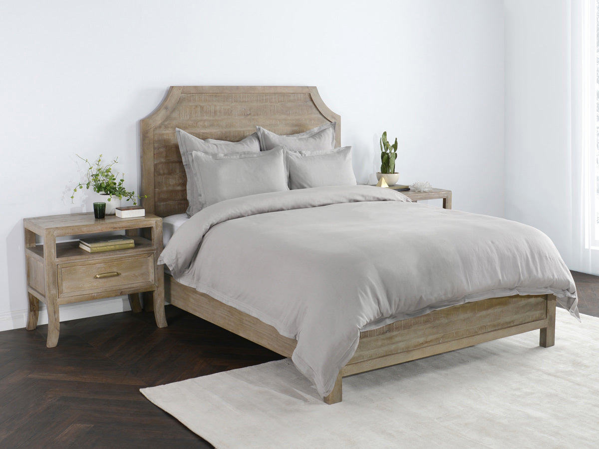Harlow Duvet Collection - Gray - Queen / Duvet
