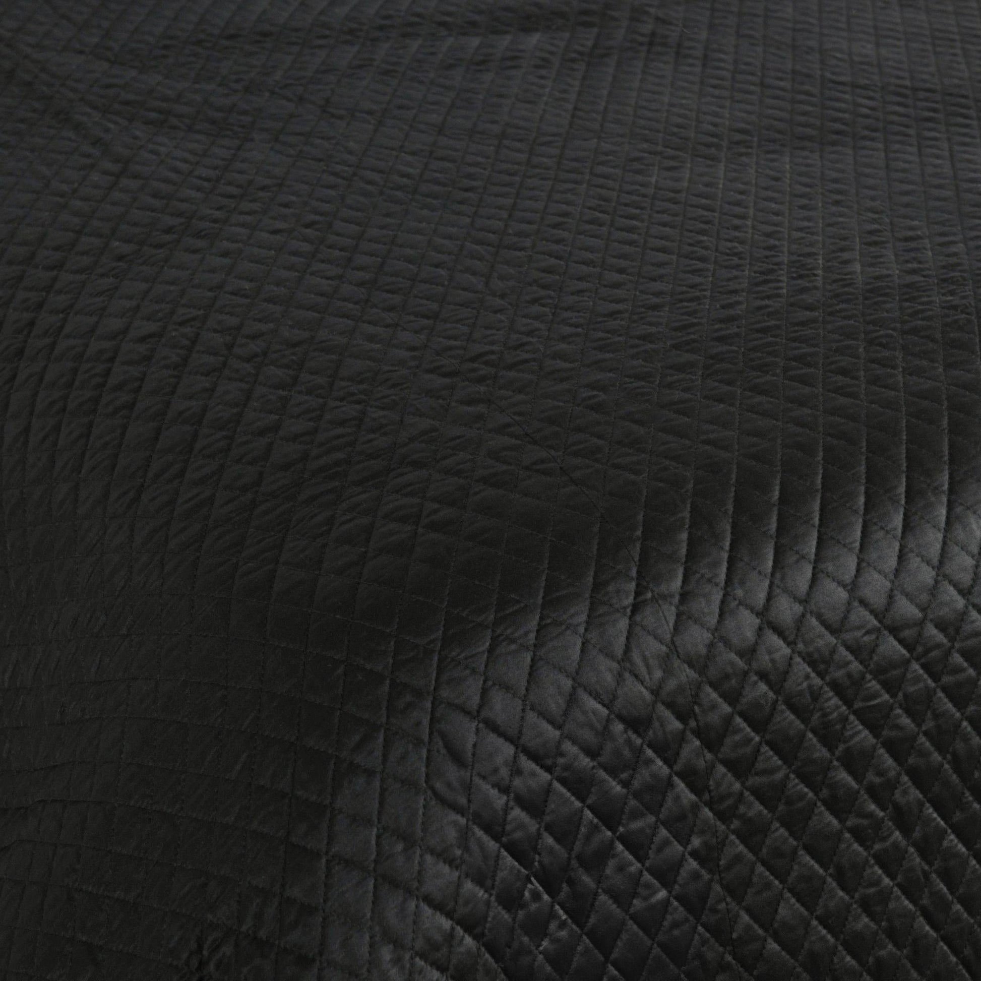 Diamond Quilt Collection - Onyx - King / Set