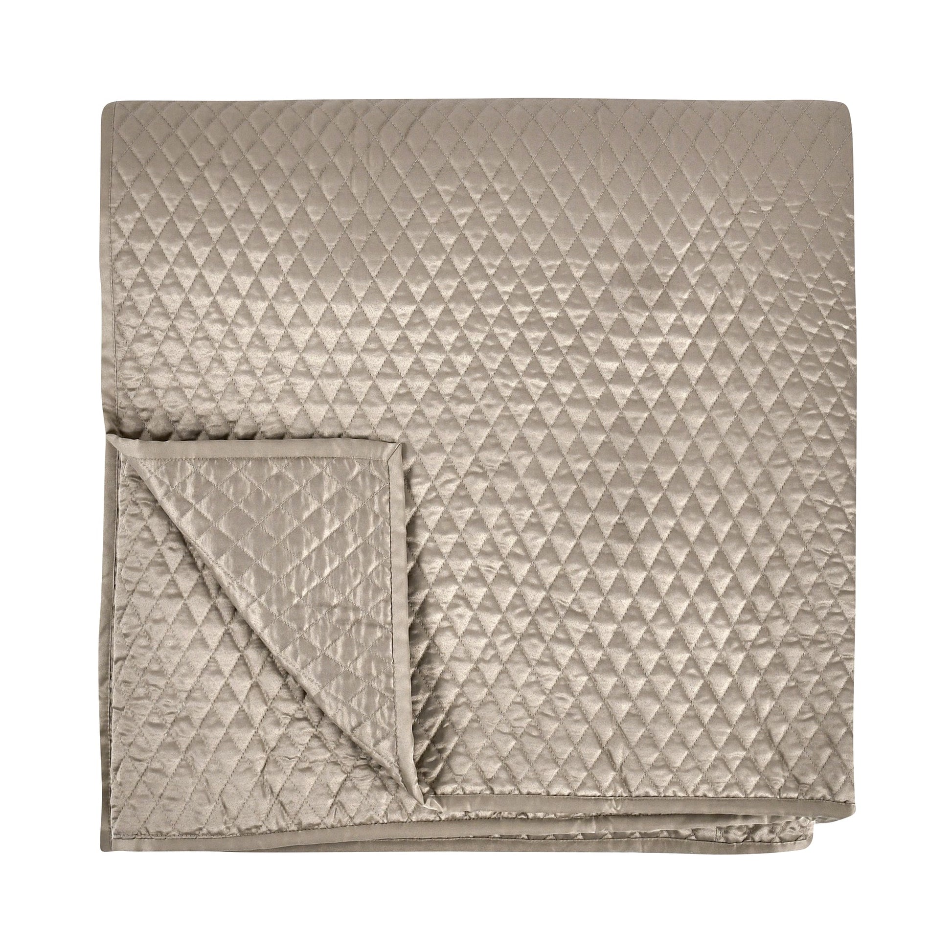 Diamond Quilt Collection - Pebble - King / Set