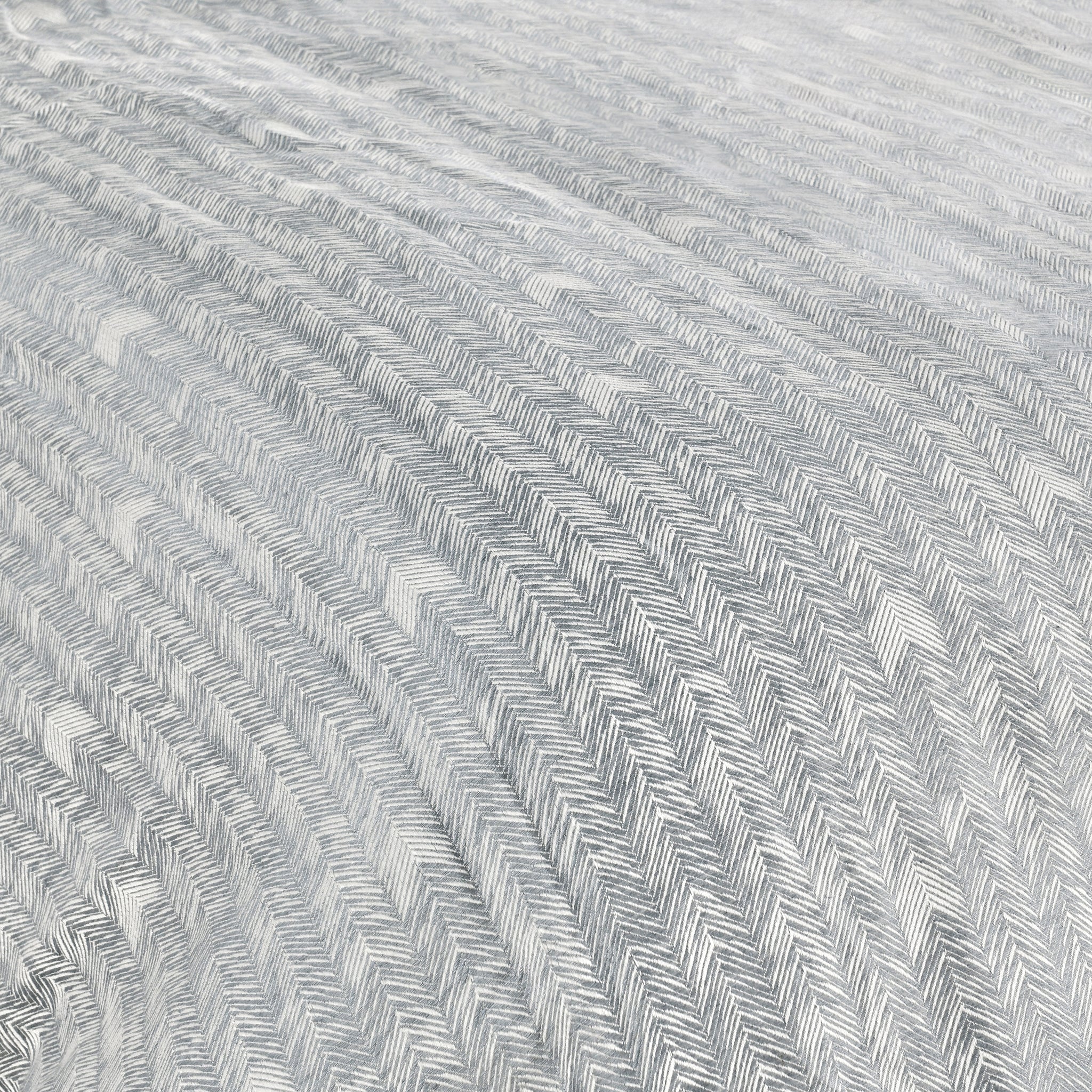 French Herringbone Duvet Collection - Storm - King / Set