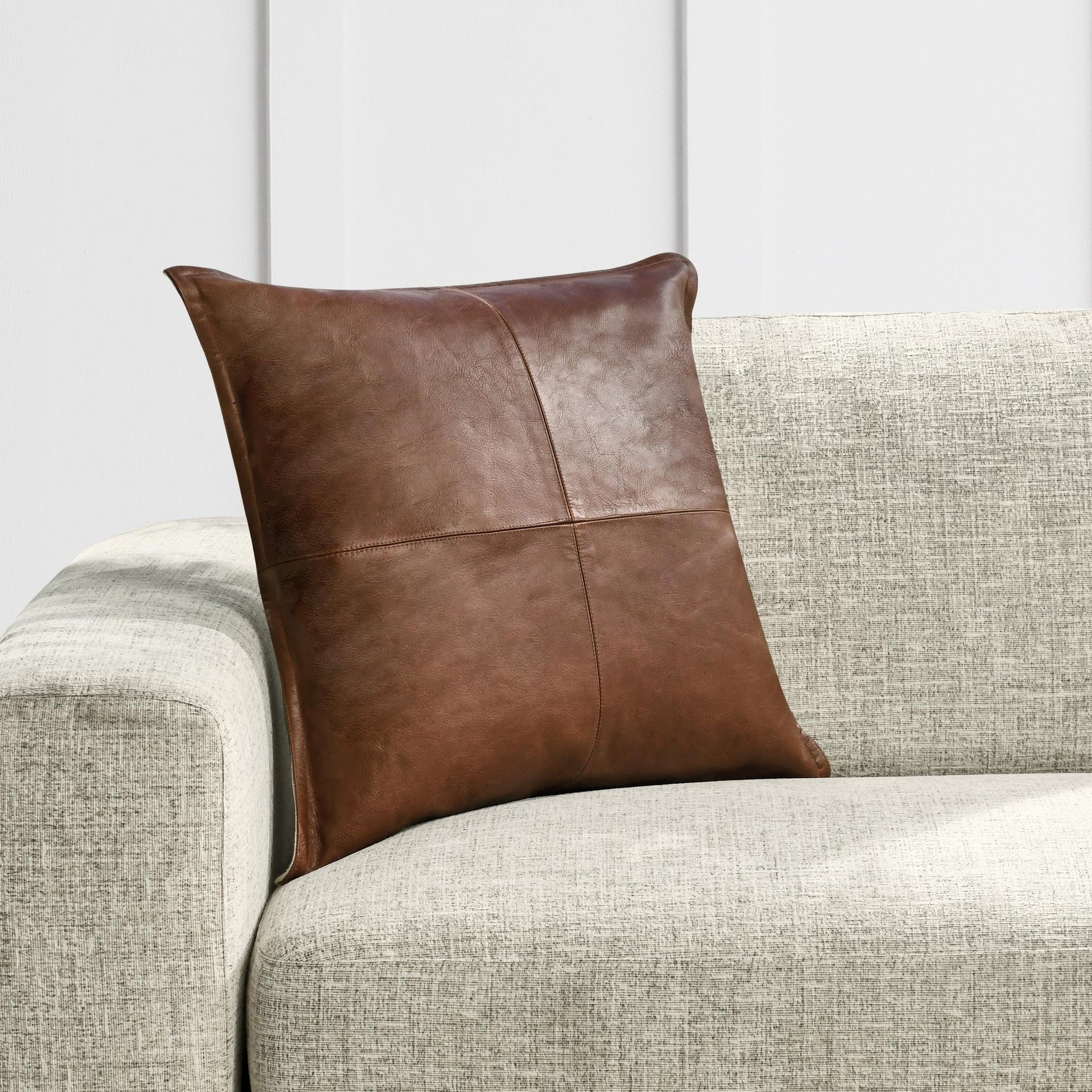 SLD Leather Multiple Sizes - Kona Brown - 22"x22"