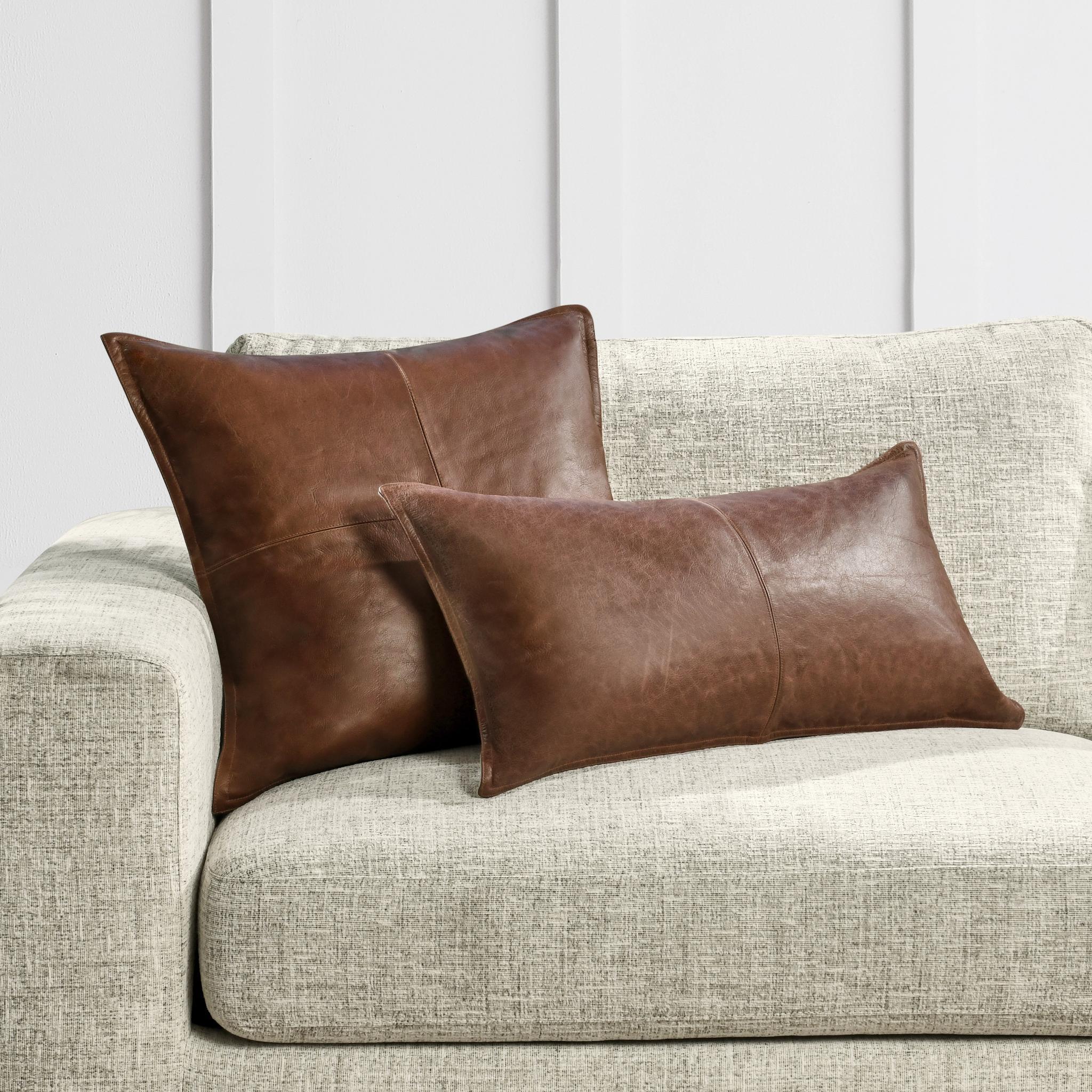 SLD Leather Multiple Sizes - Kona Brown - 22"x22"