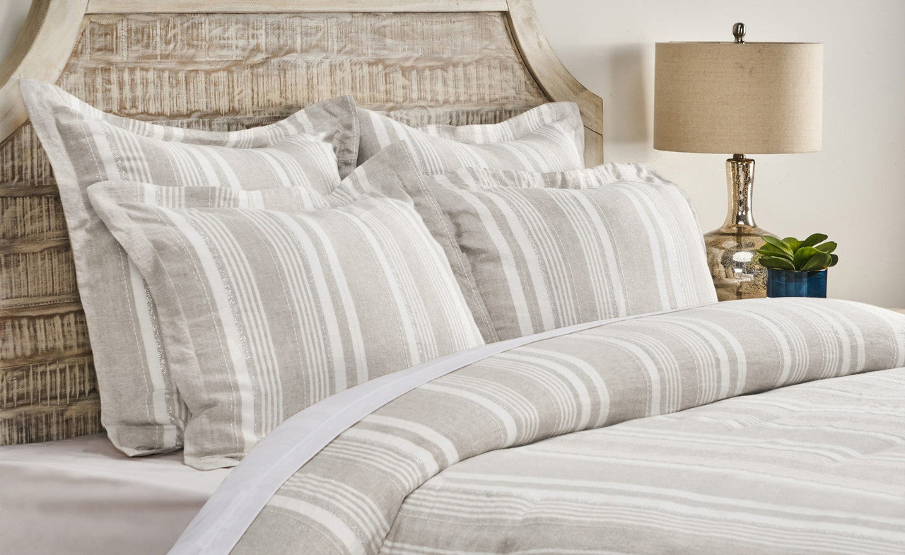 Dale Ivory Duvet Collection - V150715