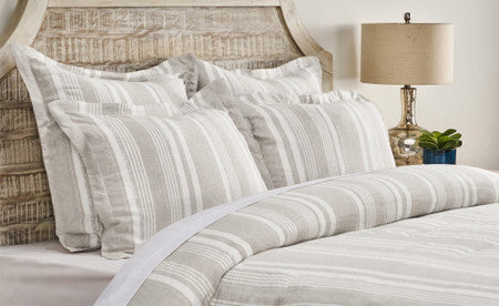 Dale Ivory Duvet Collection - V150715